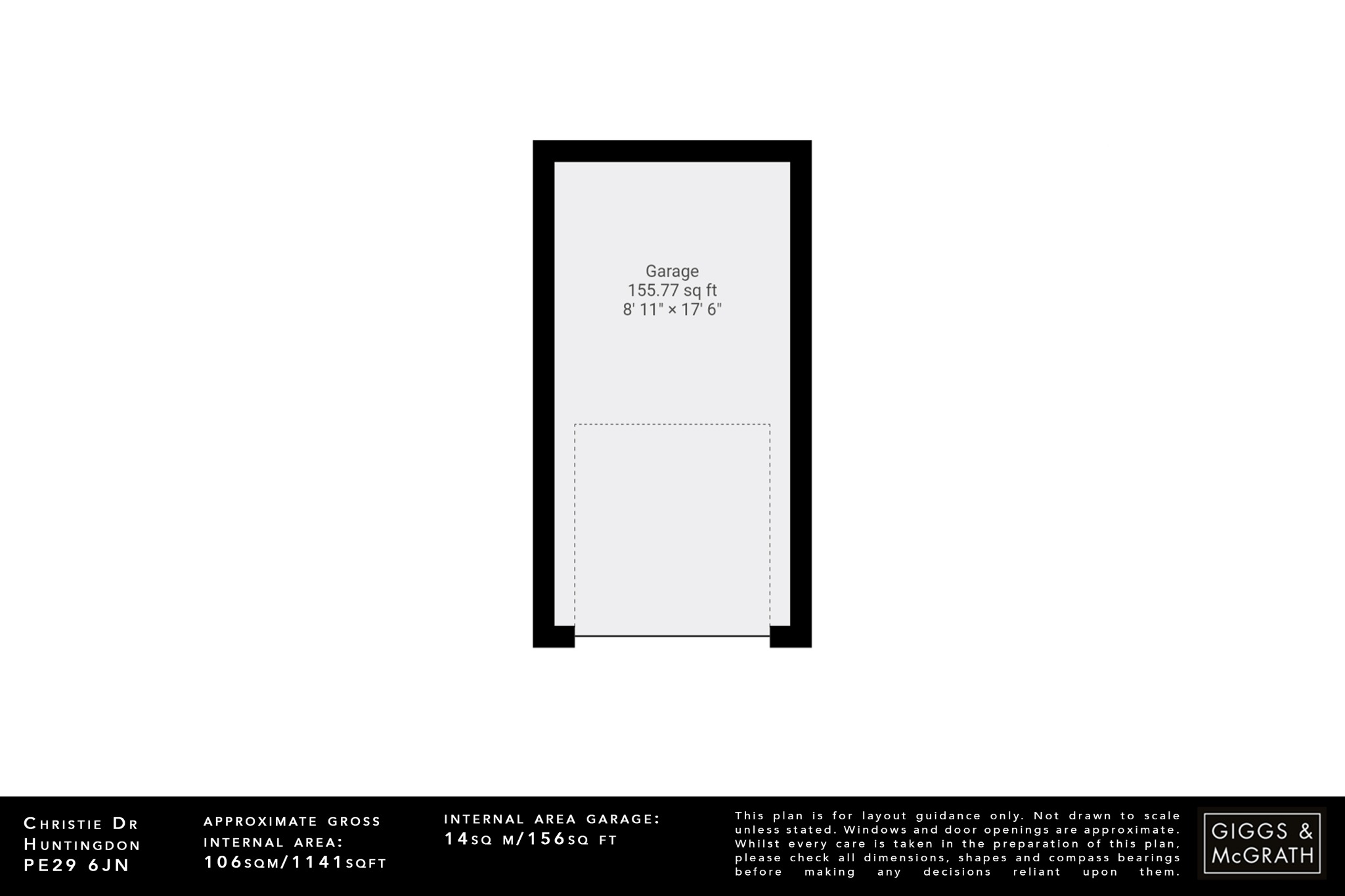 3 bed terraced house for sale in Christie Drive, Huntingdon - Property Floorplan