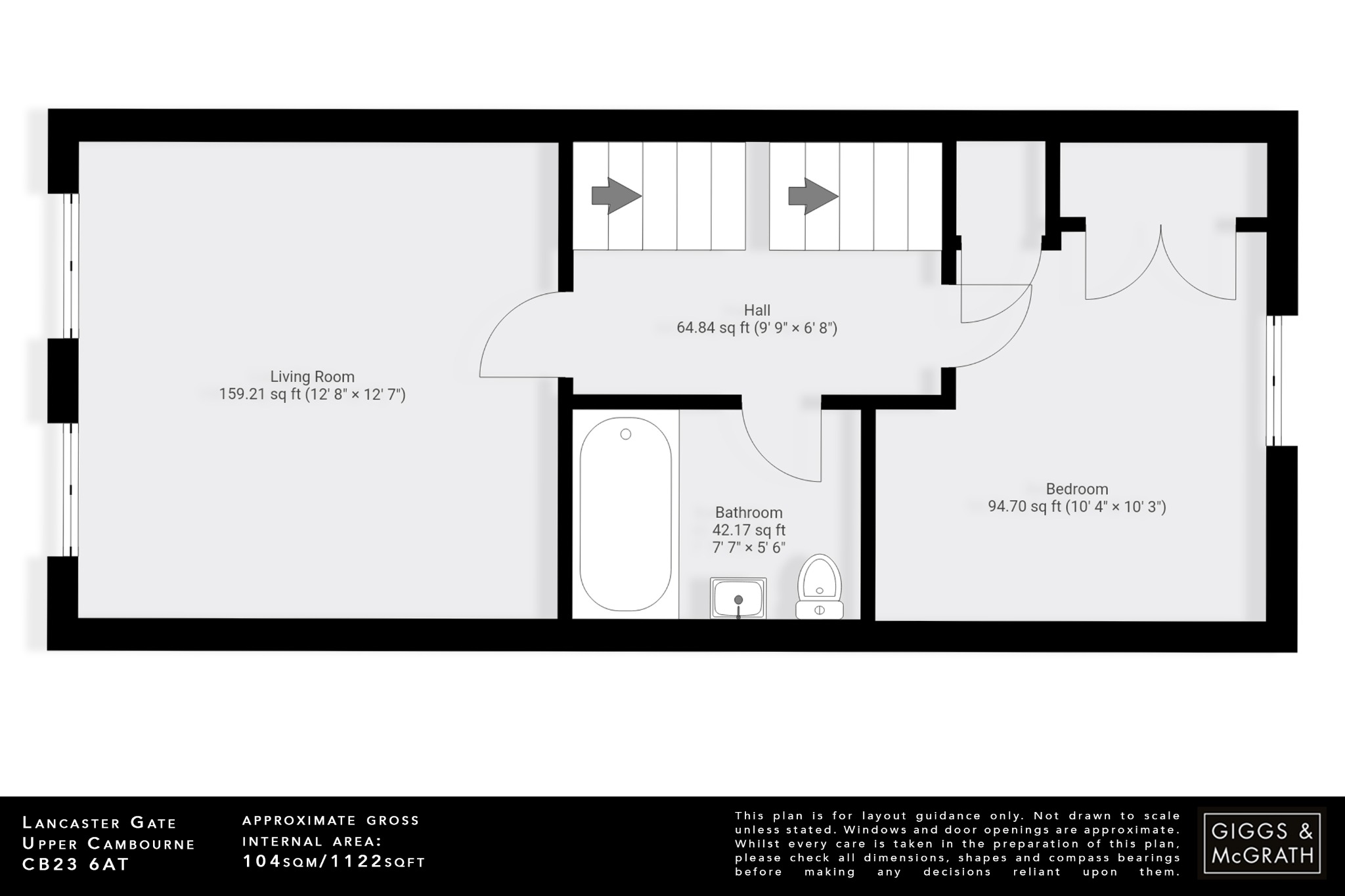 3 bed semi-detached house for sale in Lancaster Gate, Cambridge - Property Floorplan