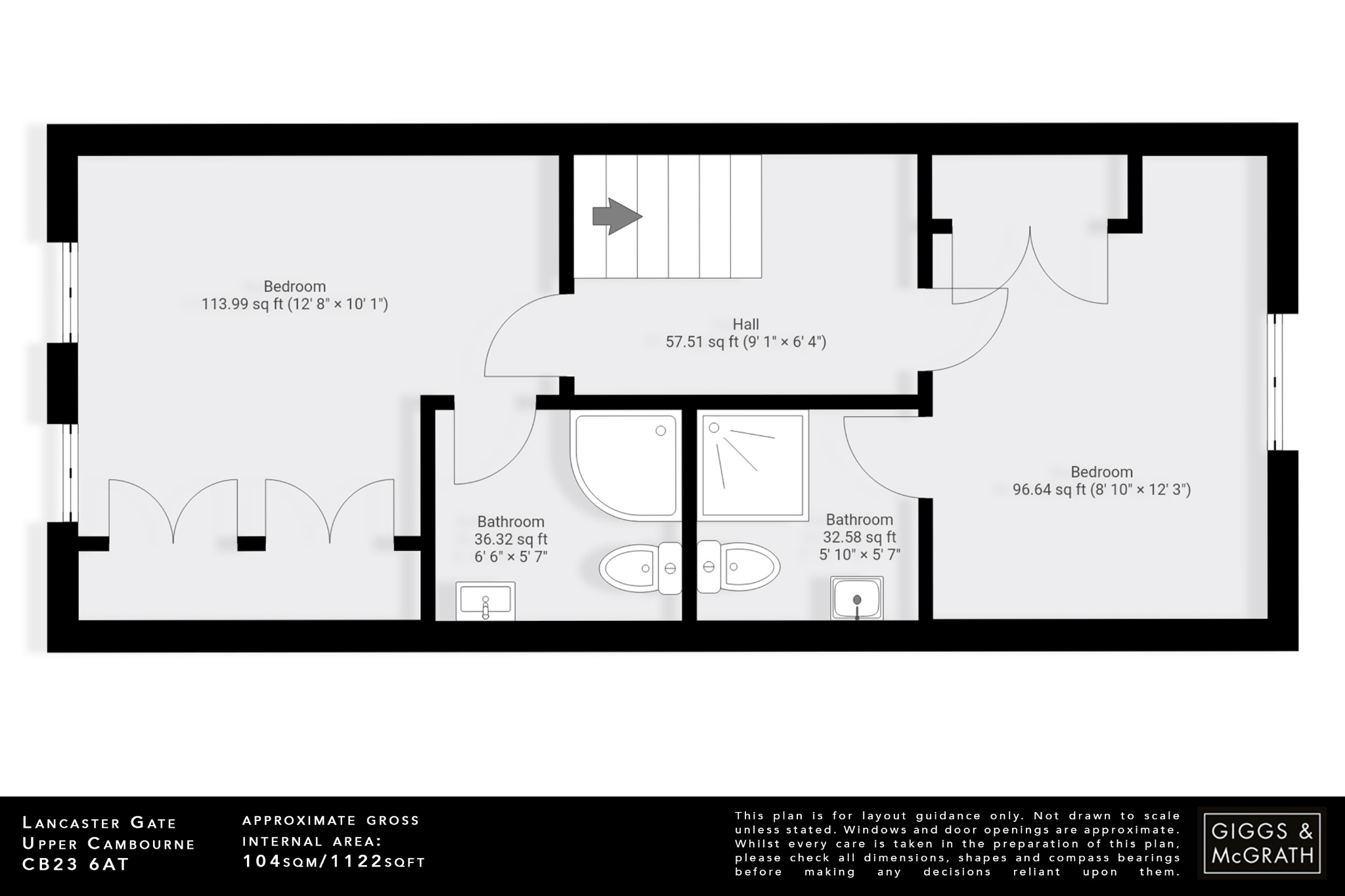 3 bed semi-detached house for sale in Lancaster Gate, Cambridge - Property Floorplan
