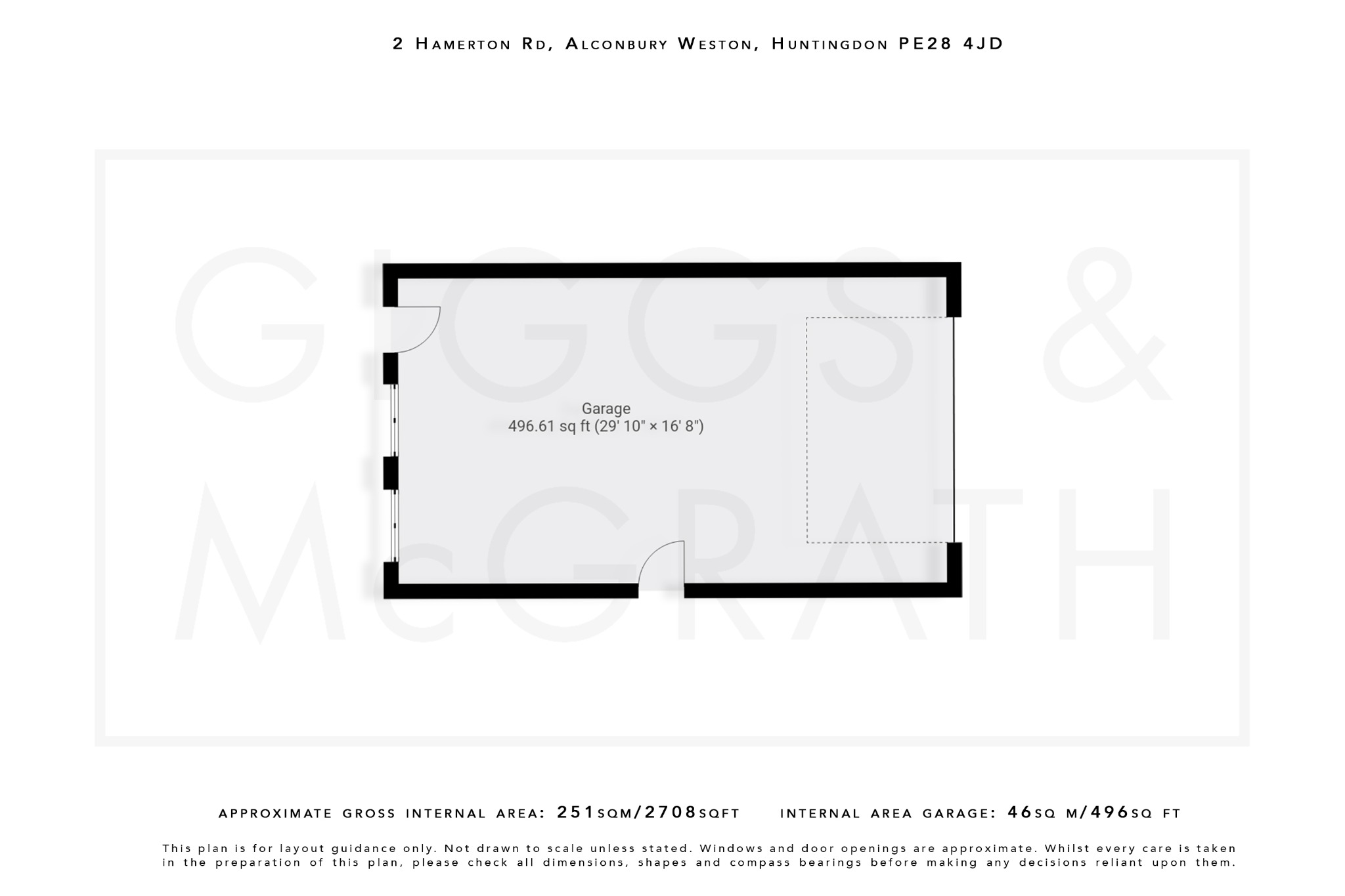 4 bed detached house for sale in Hamerton Road, Huntingdon - Property Floorplan