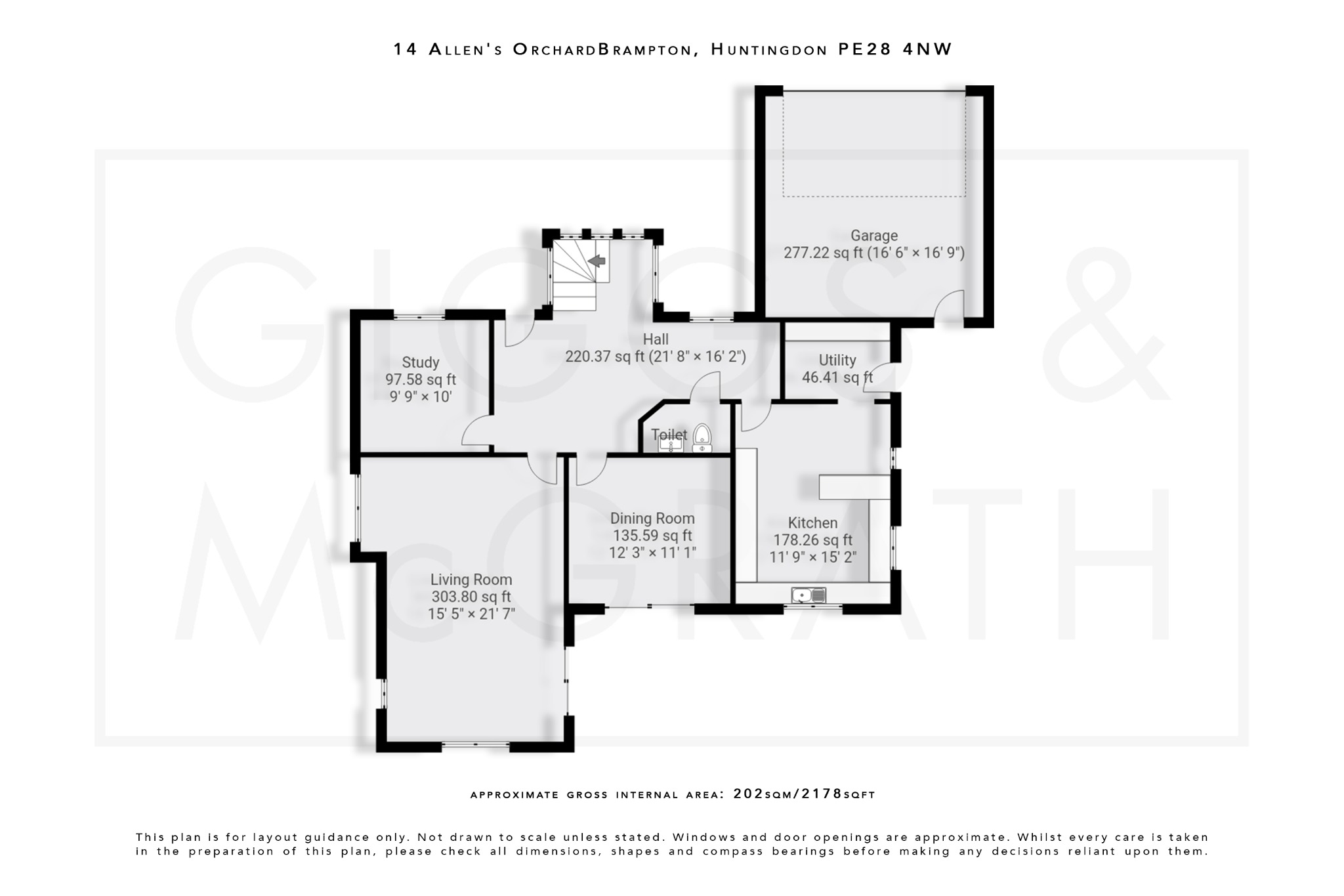 4 bed detached house for sale in Allens Orchard, Cambridgeshire - Property Floorplan
