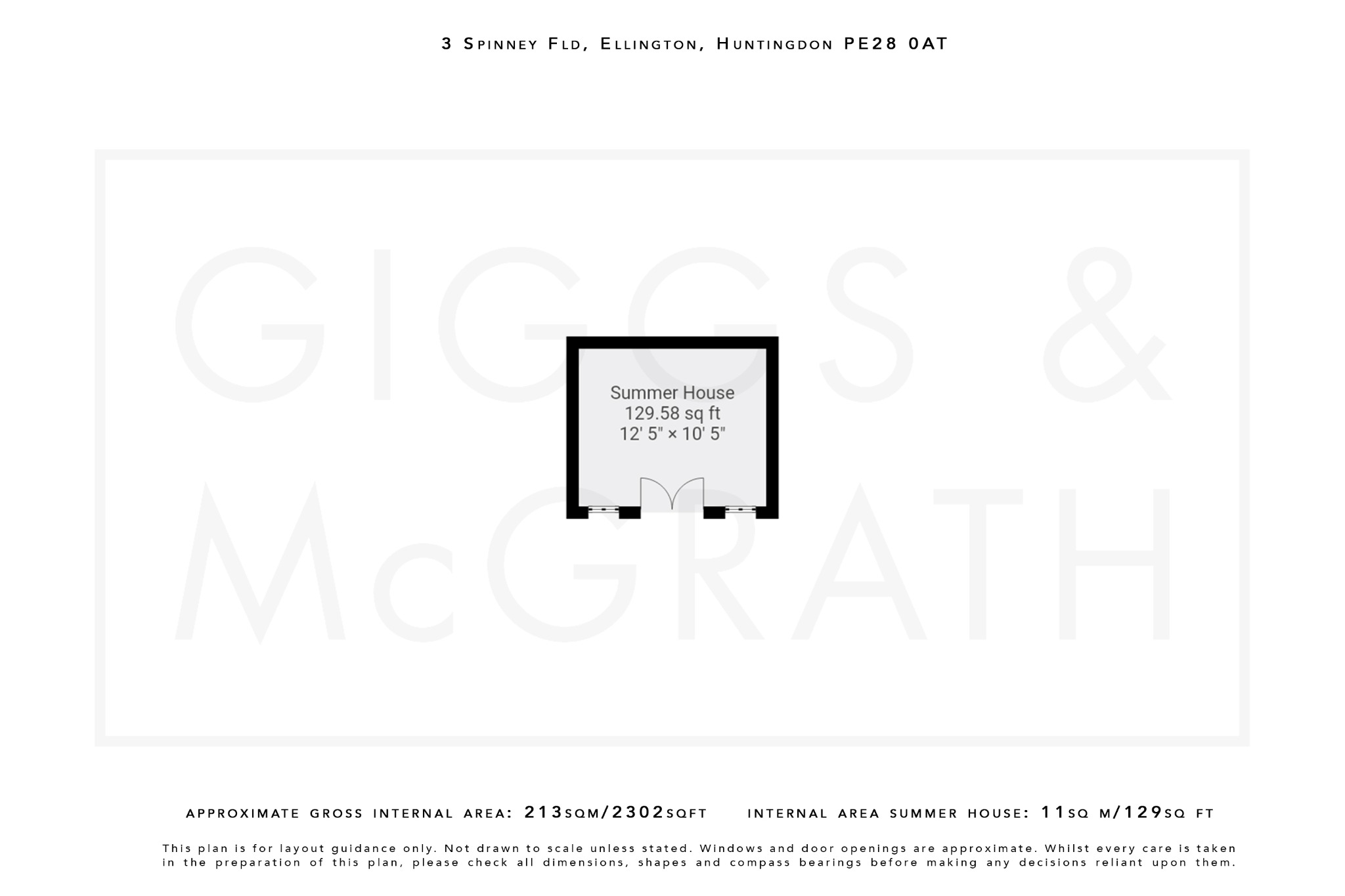 5 bed detached house for sale in Spinney Field, Cambridgeshire - Property Floorplan