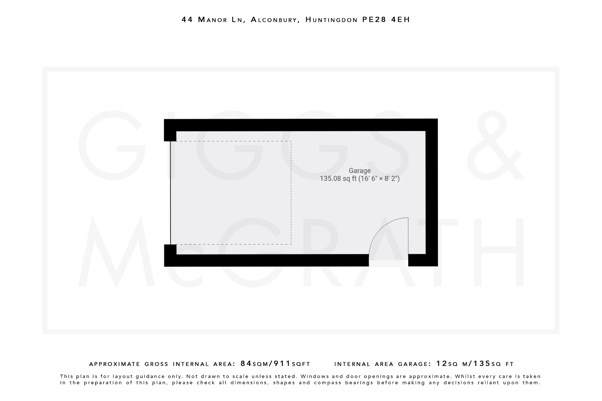 3 bed semi-detached house for sale in Manor Lane, Cambridgeshire - Property Floorplan