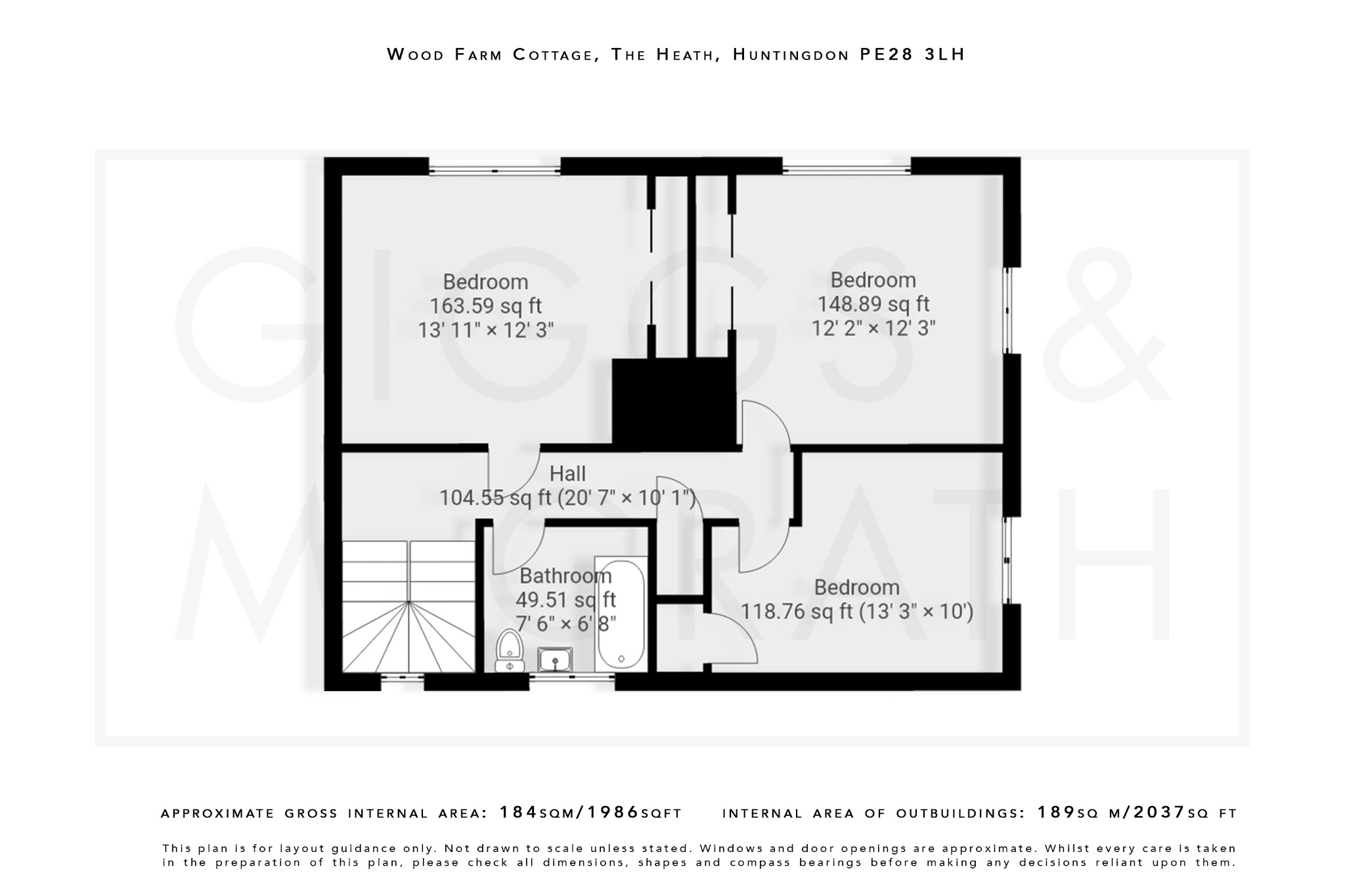 5 bed detached house for sale in The Heath, Huntingdon - Property Floorplan