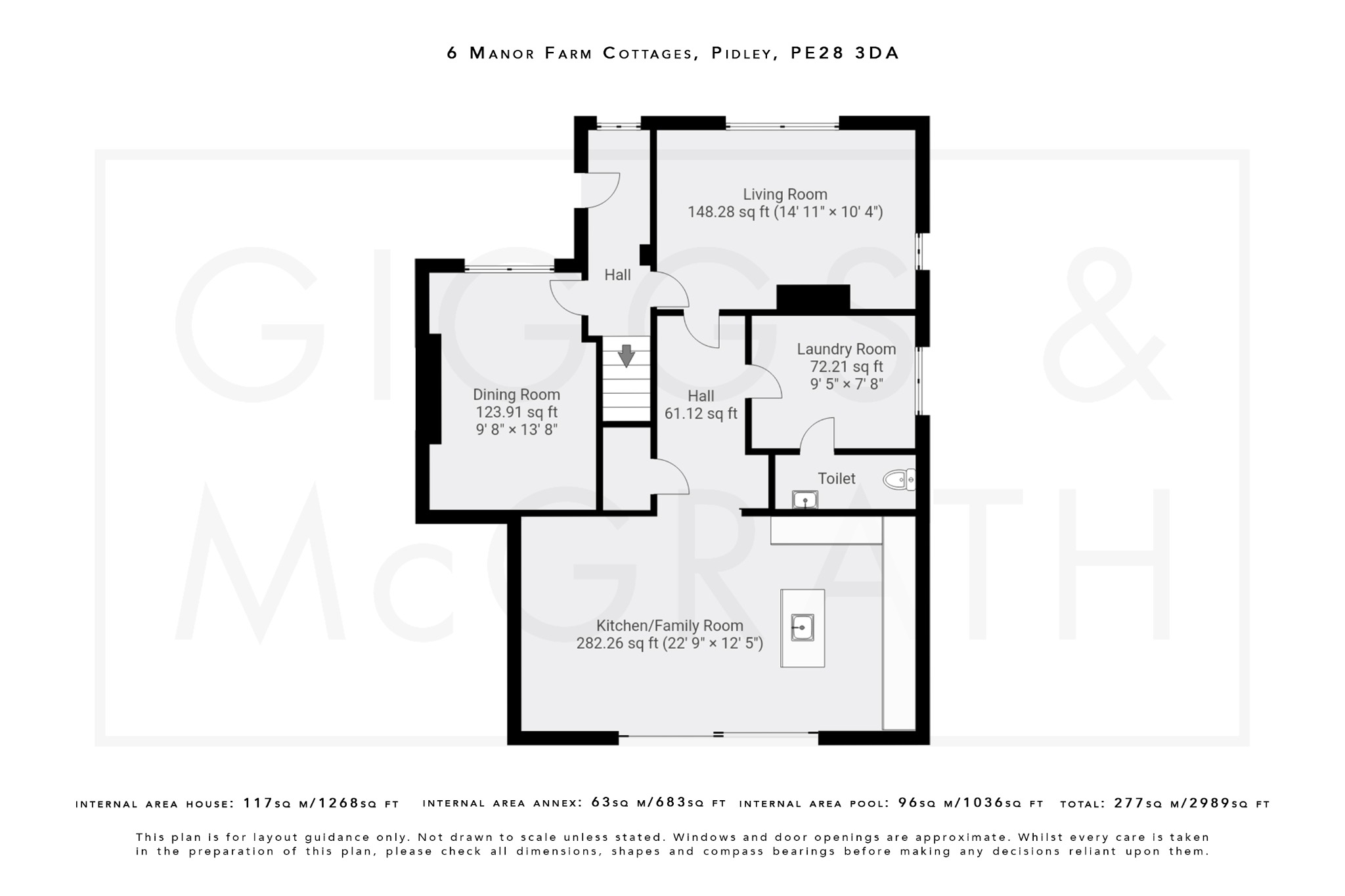 5 bed semi-detached house for sale in Warboys Road, Huntingdon - Property Floorplan