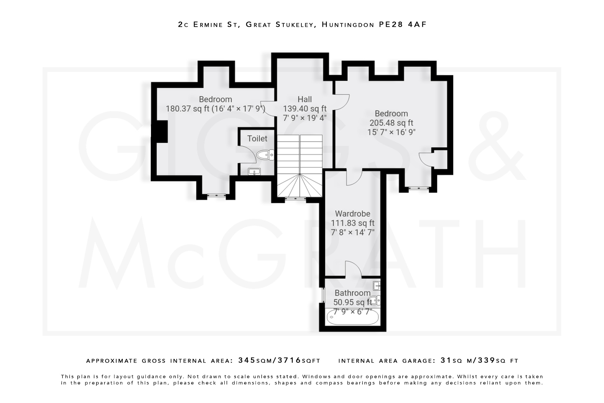 5 bed detached house for sale in Ermine Street, Huntingdon - Property Floorplan