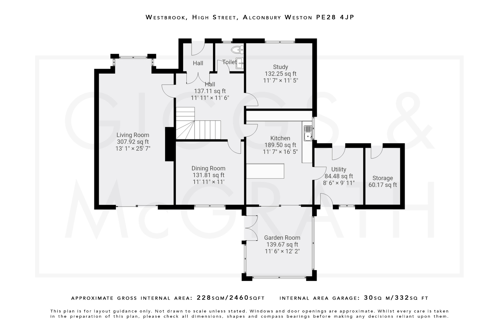 5 bed detached house for sale in High Street, Huntingdon - Property Floorplan