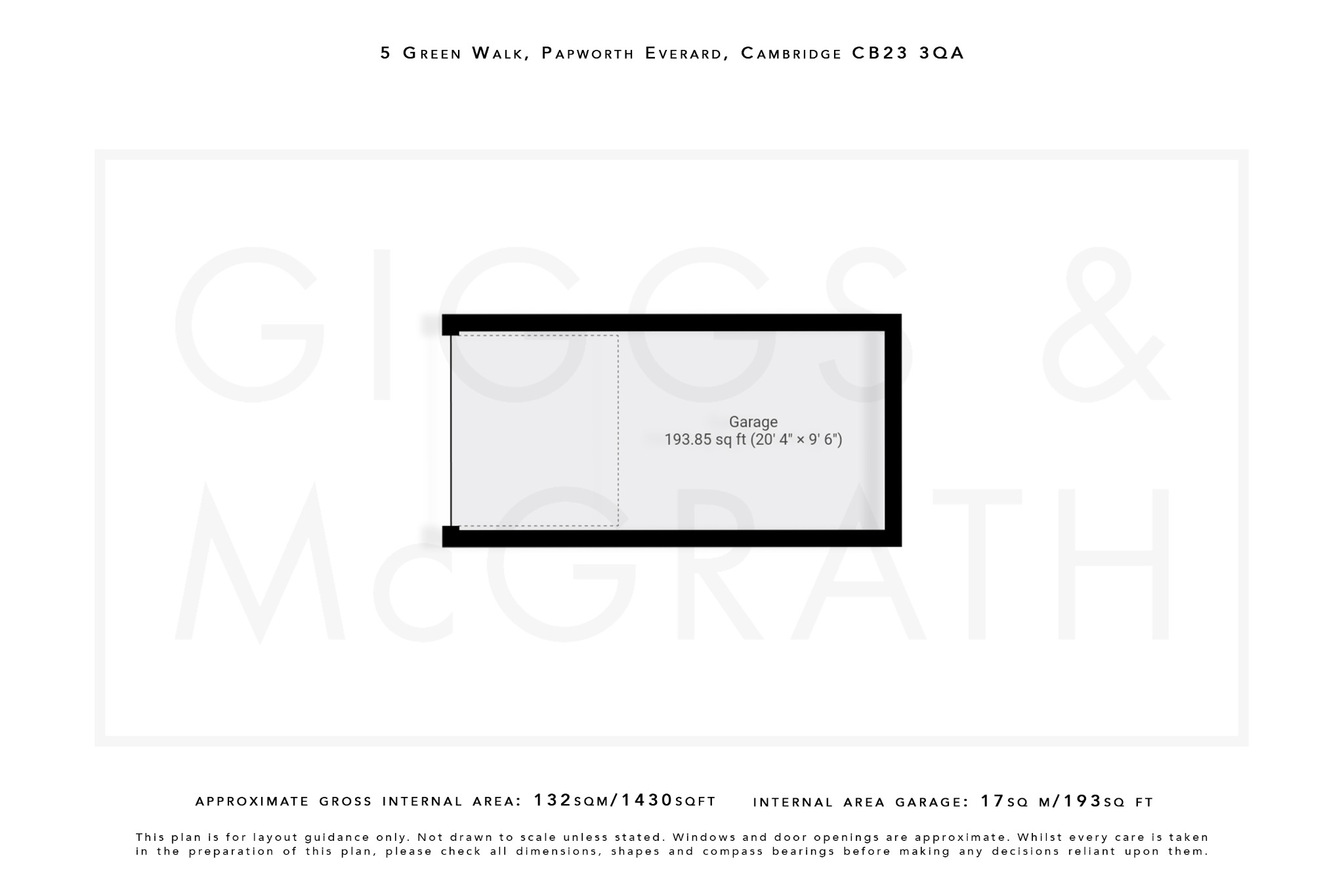 4 bed detached house for sale in Green Walk, Cambridgeshire - Property Floorplan