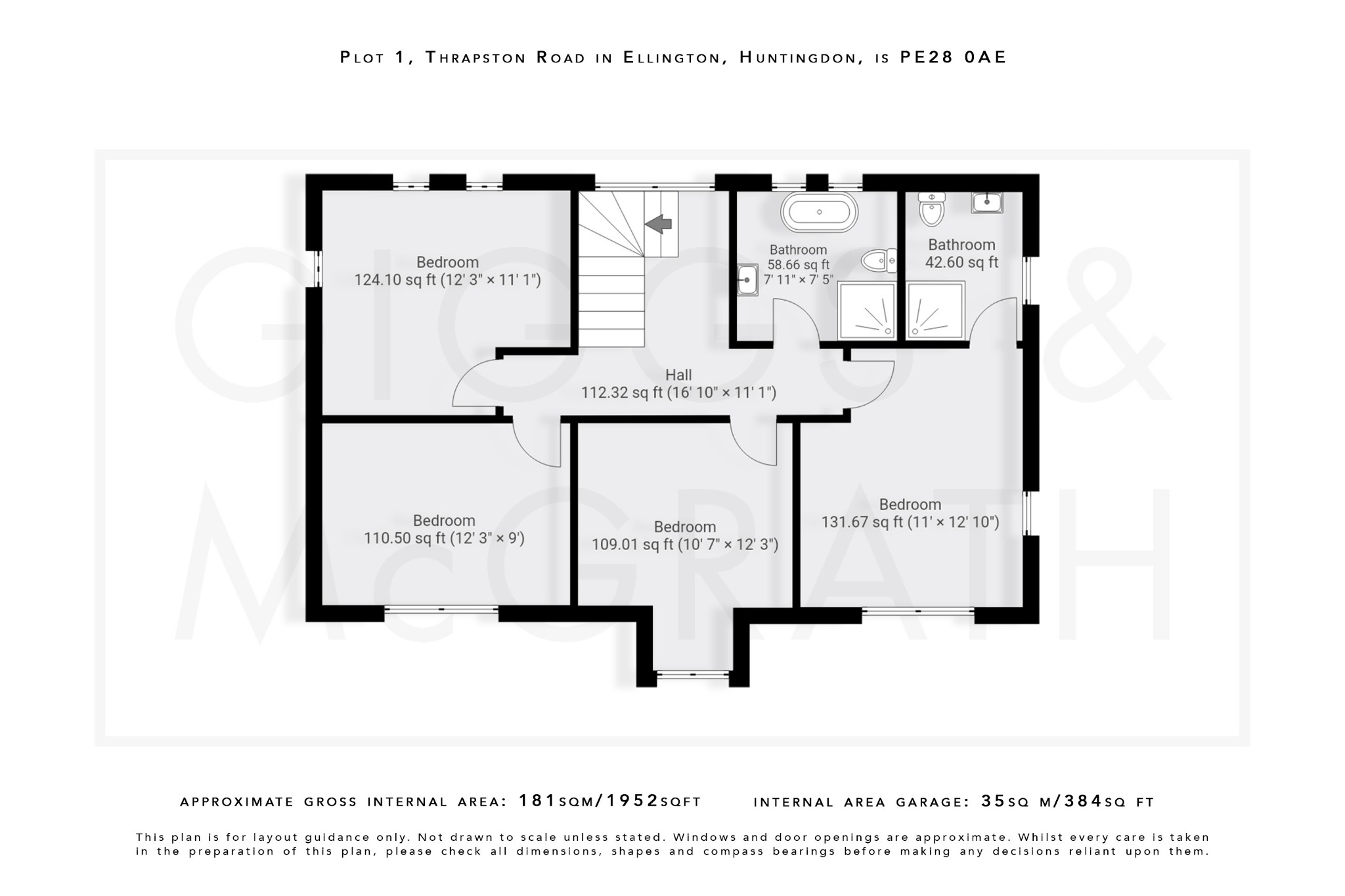4 bed detached house for sale in Thrapston Road, Huntingdon - Property Floorplan