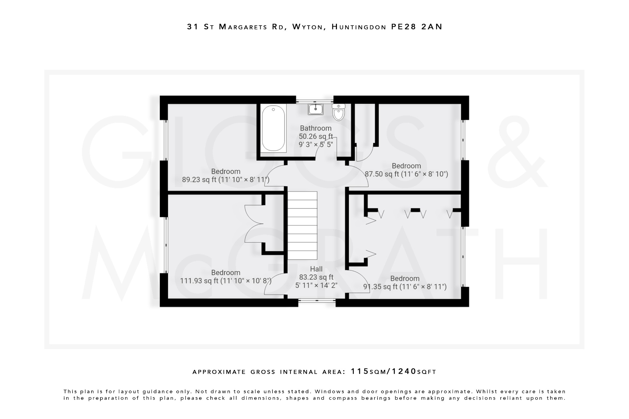 4 bed detached house for sale in St Margarets Road, Cambridgeshire - Property Floorplan