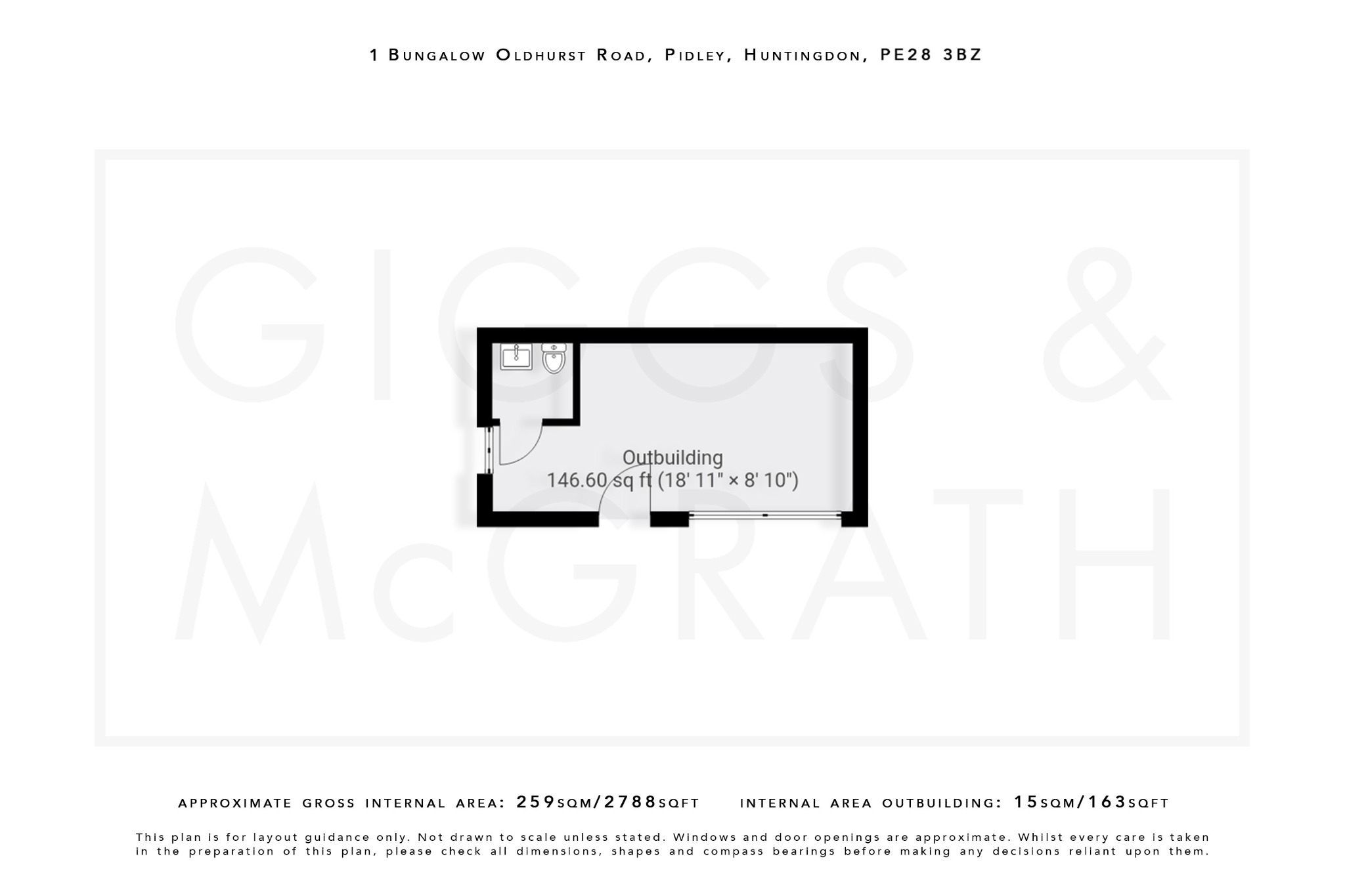 5 bed detached house for sale in Oldhurst Road, Huntingdon - Property Floorplan