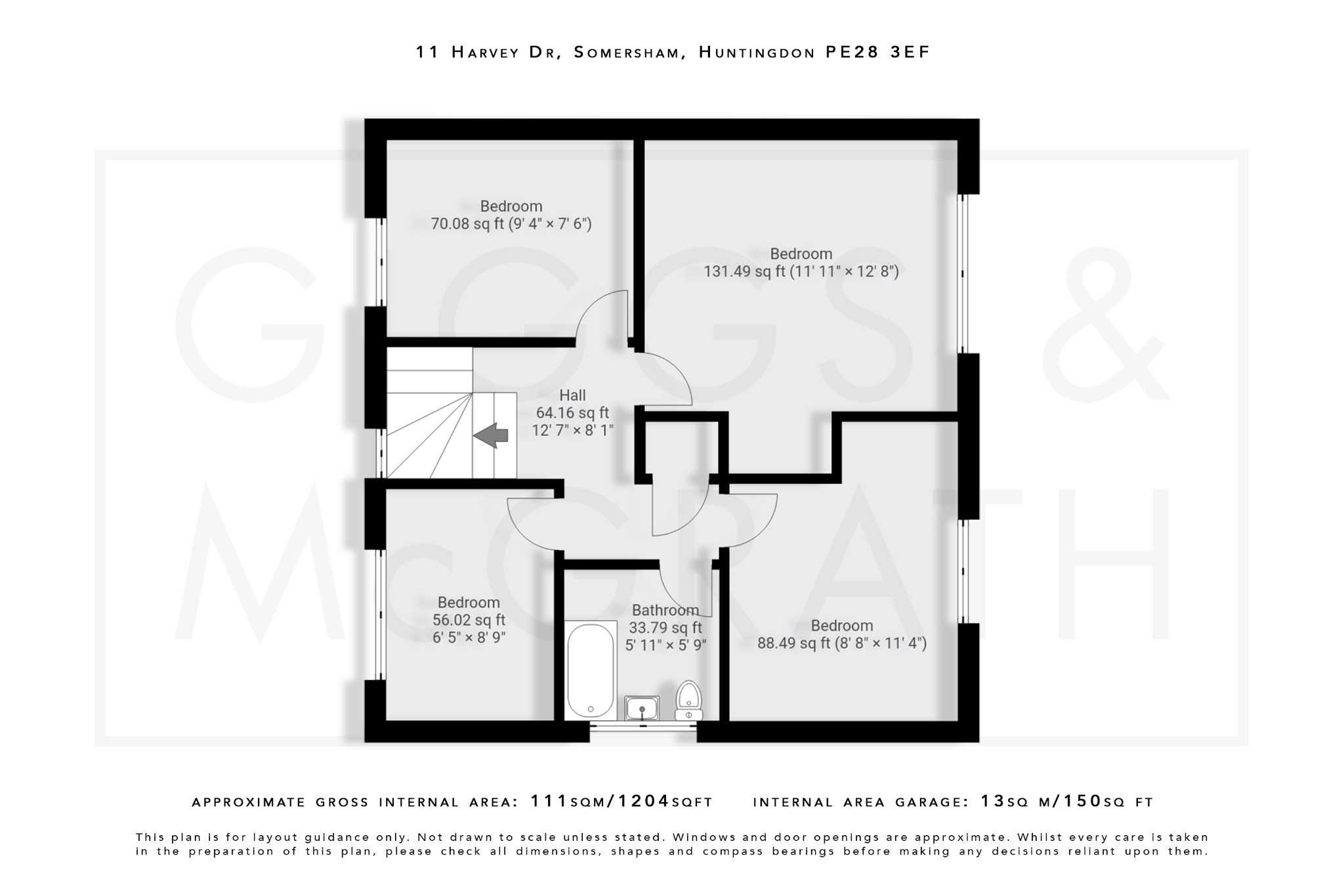 4 bed detached house for sale in Harvey Drive, Huntingdon - Property Floorplan