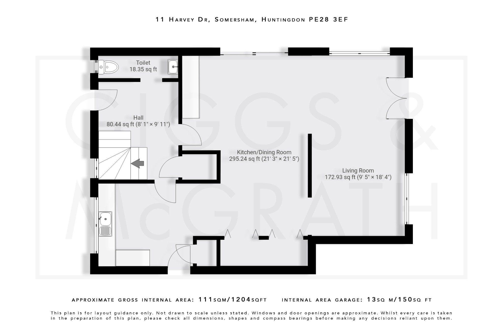 4 bed detached house for sale in Harvey Drive, Huntingdon - Property Floorplan