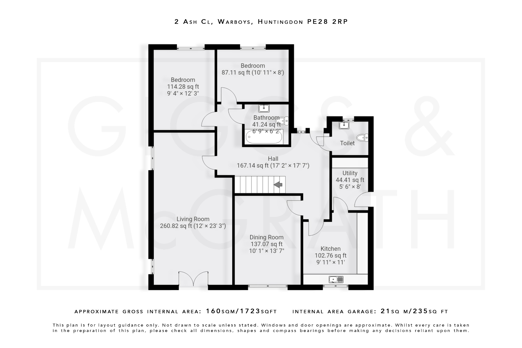4 bed chalet for sale in Ash Close, Huntingdon - Property Floorplan