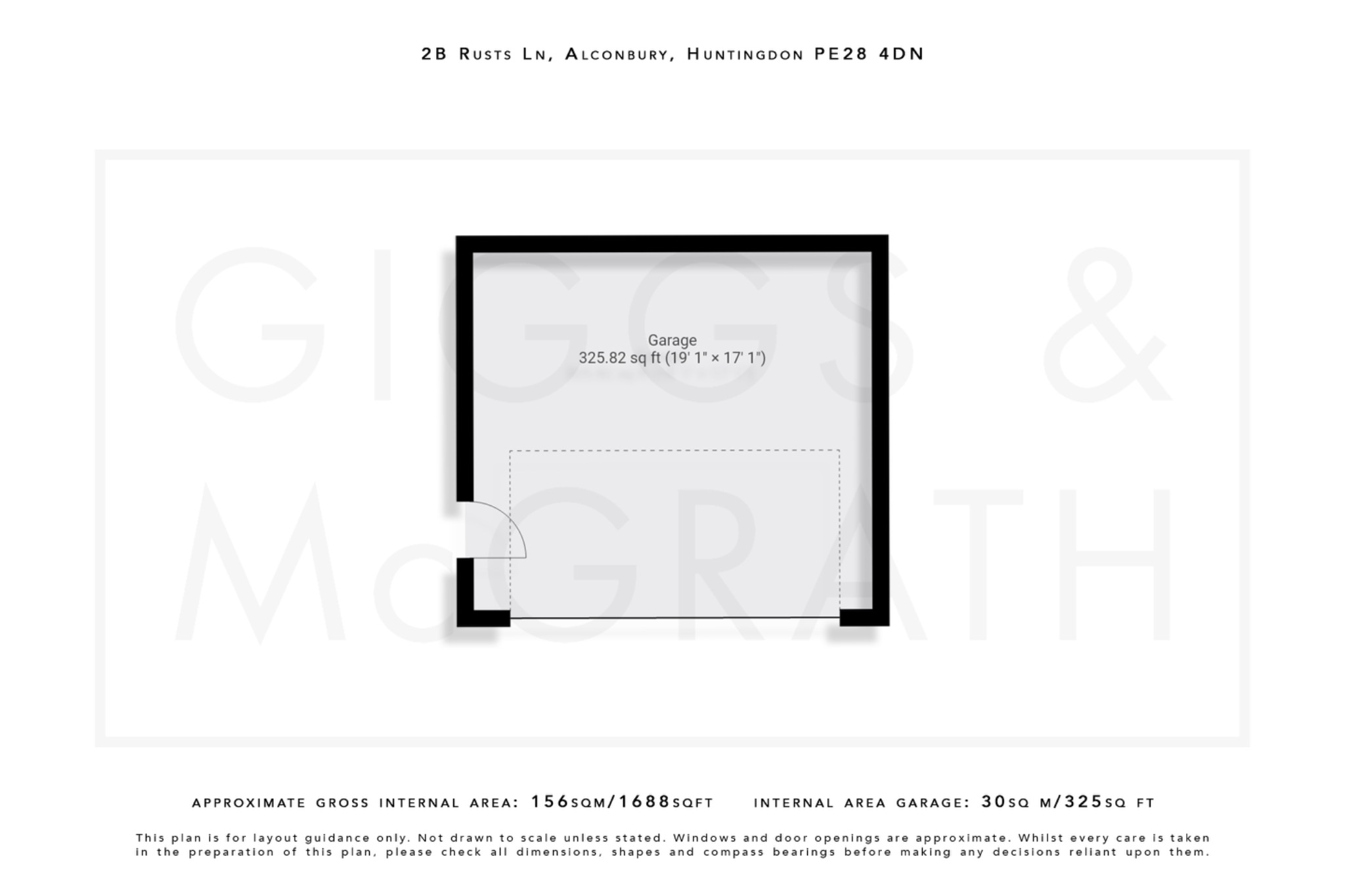 4 bed detached bungalow for sale in Rusts Lane, Cambridgeshire - Property Floorplan