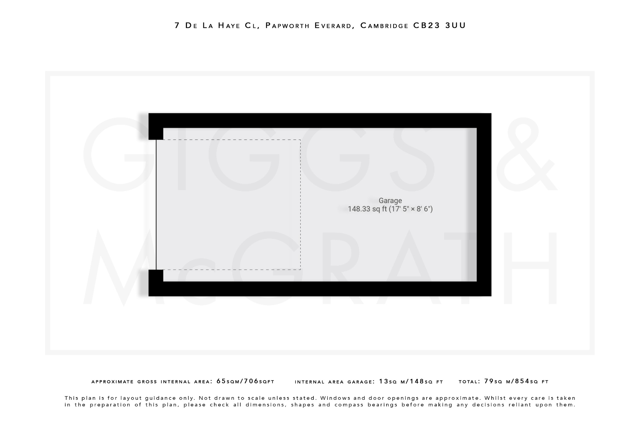 3 bed semi-detached house for sale in De la Haye Close, Cambridge - Property Floorplan