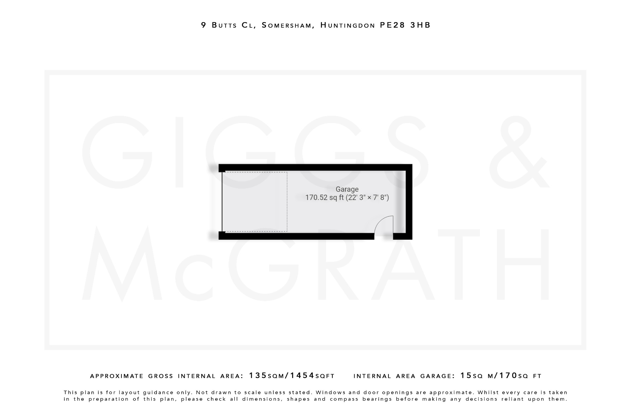 4 bed detached bungalow for sale in Butts Close, Cambridgeshire - Property Floorplan