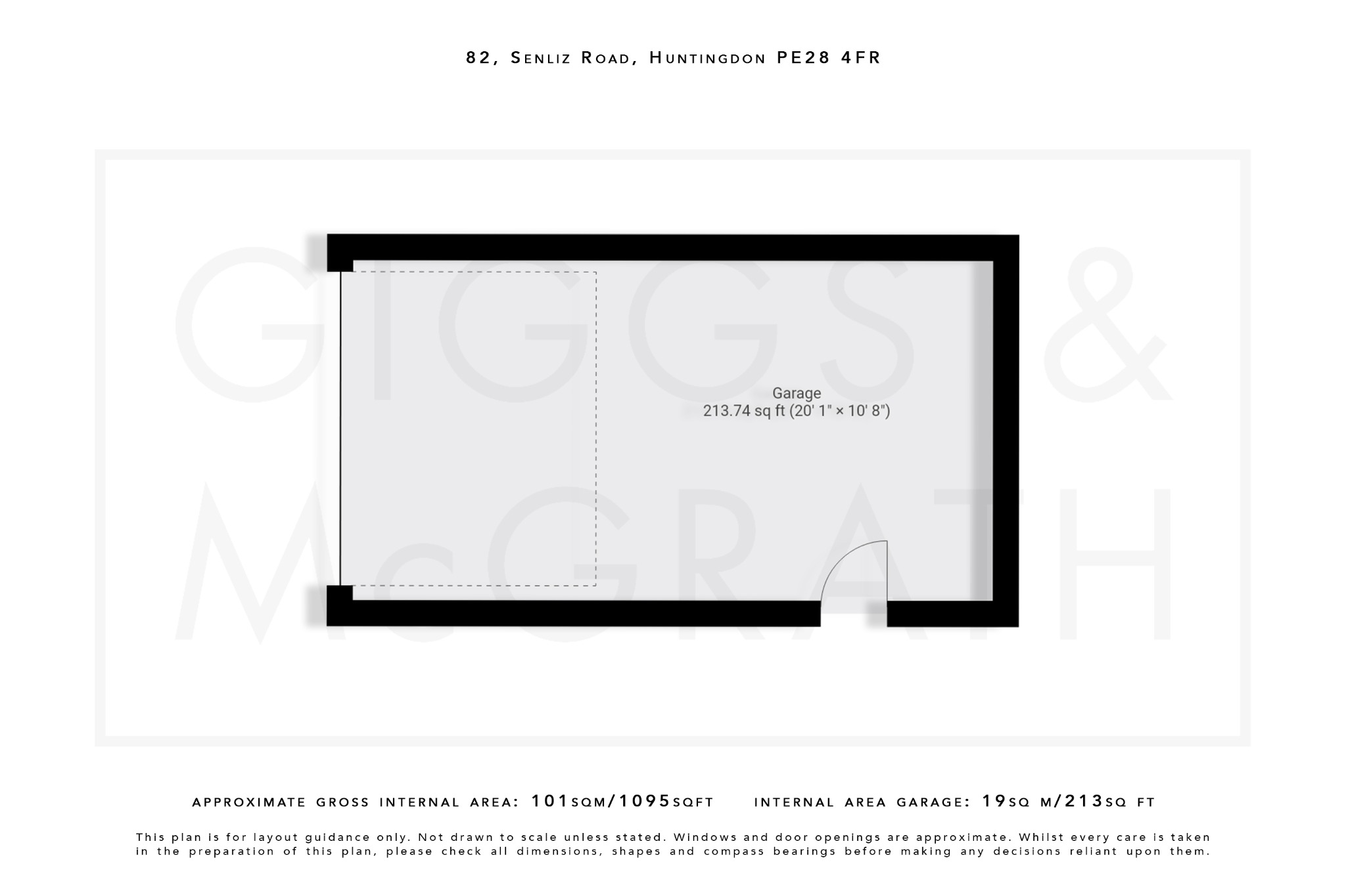 3 bed semi-detached house for sale in Senliz Road, Cambridgeshire - Property Floorplan
