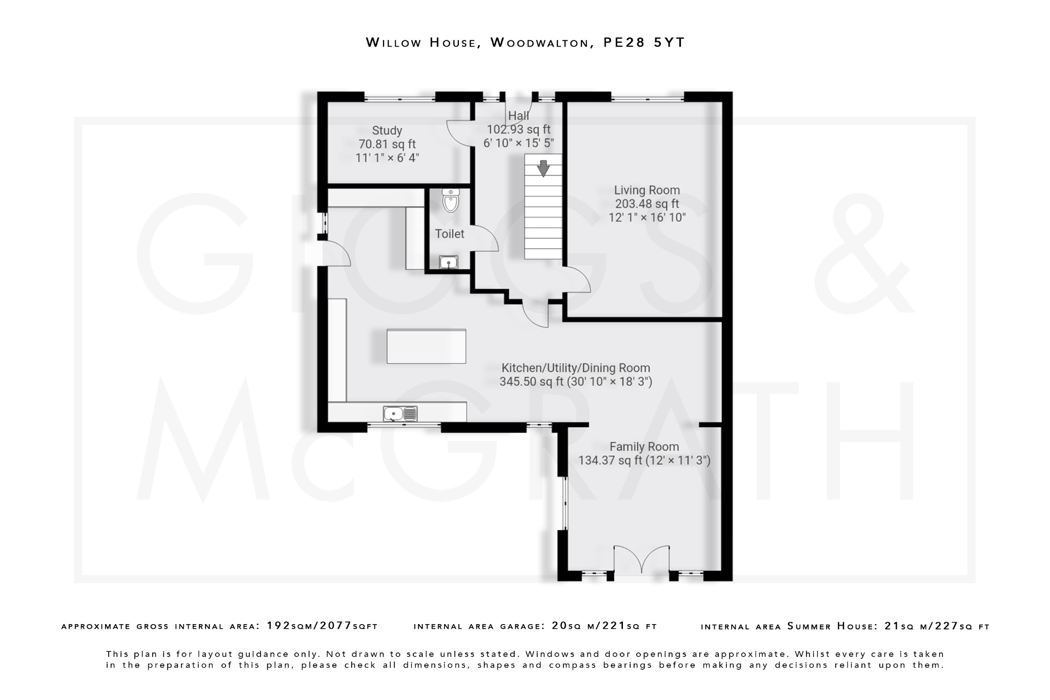 4 bed detached house for sale in New Road, Huntingdon - Property Floorplan