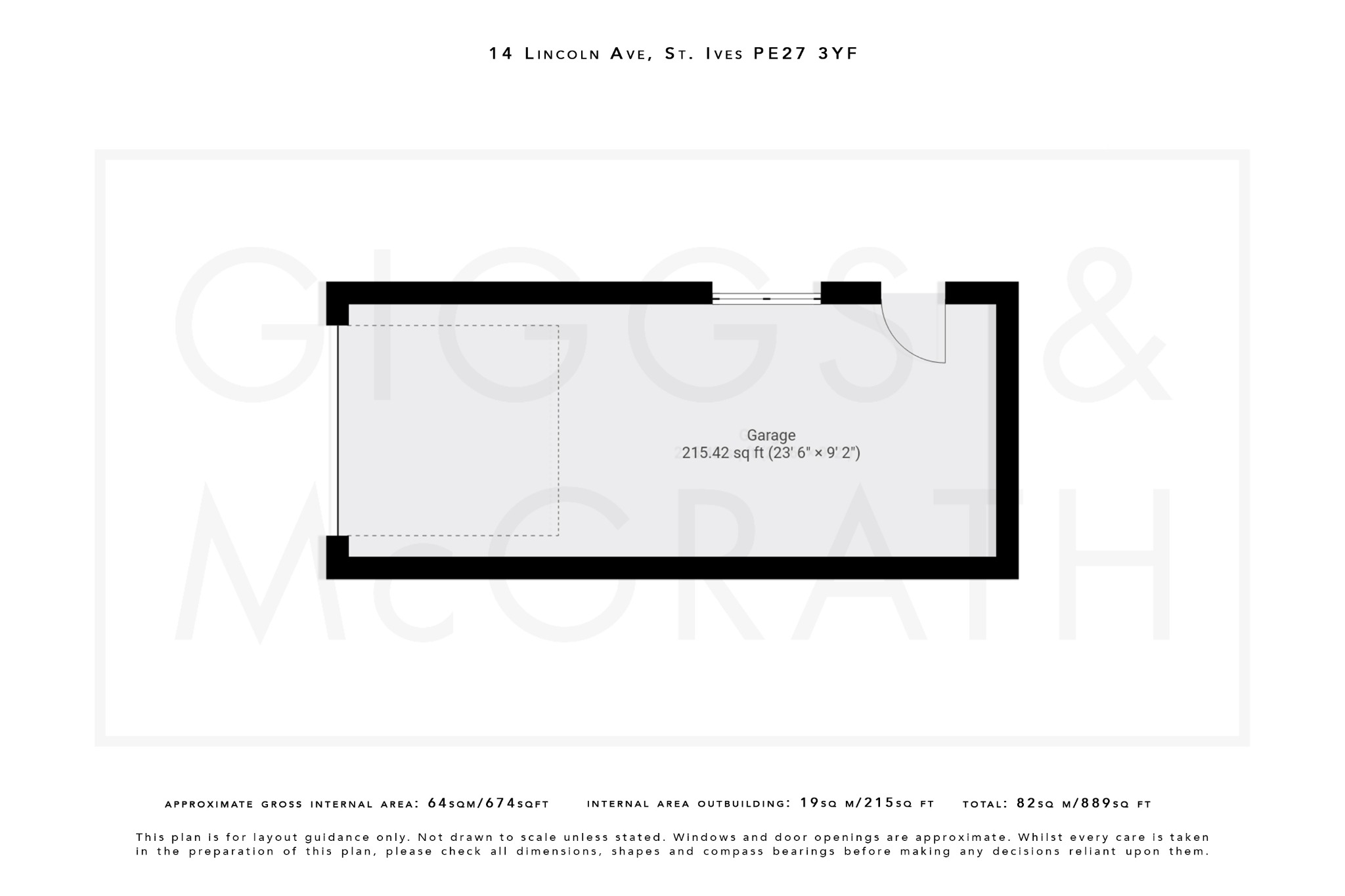 3 bed detached bungalow for sale in Lincoln Avenue, St. Ives - Property Floorplan