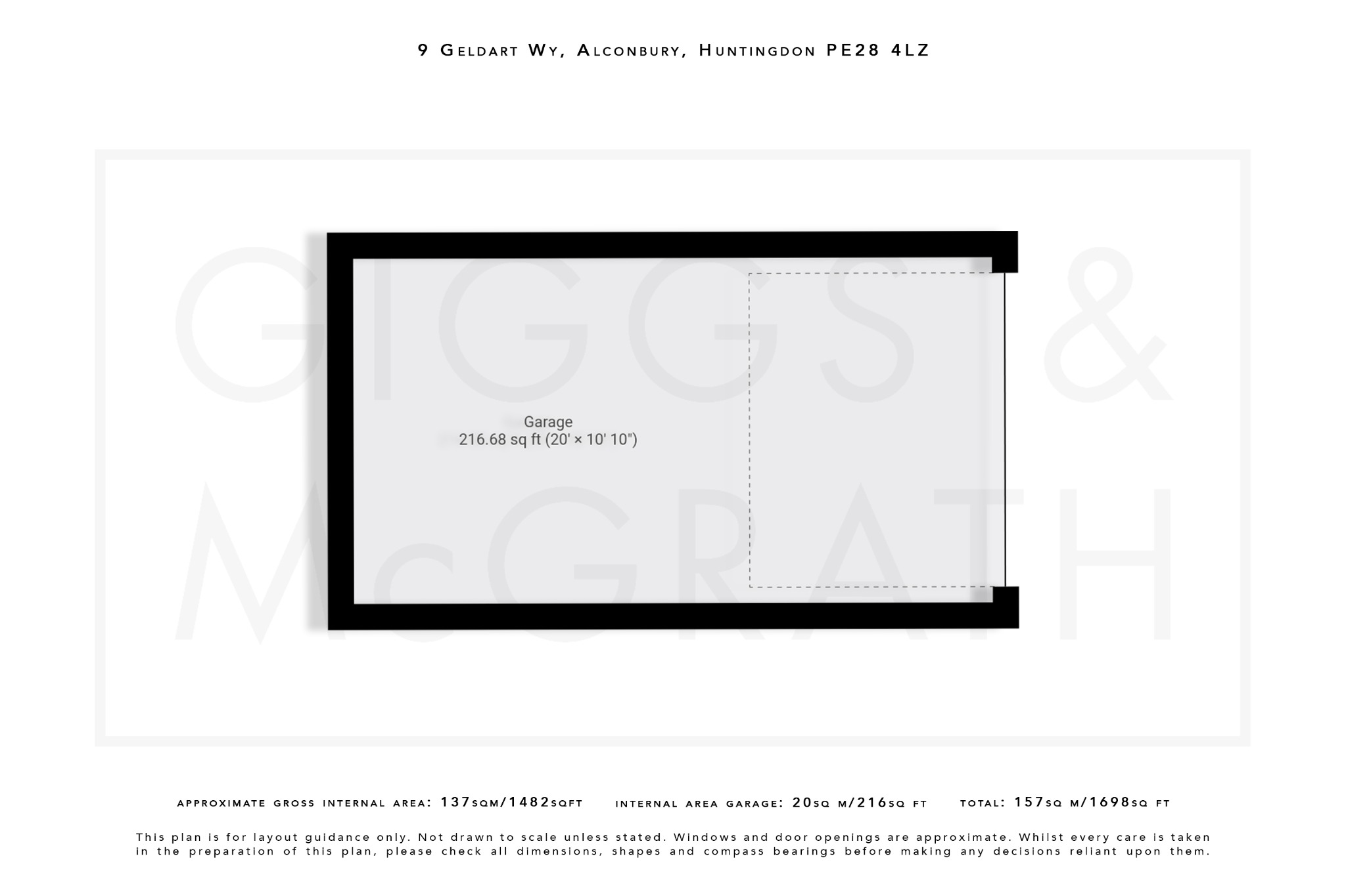 4 bed semi-detached house for sale in Geldart Way, Cambridgeshire - Property Floorplan