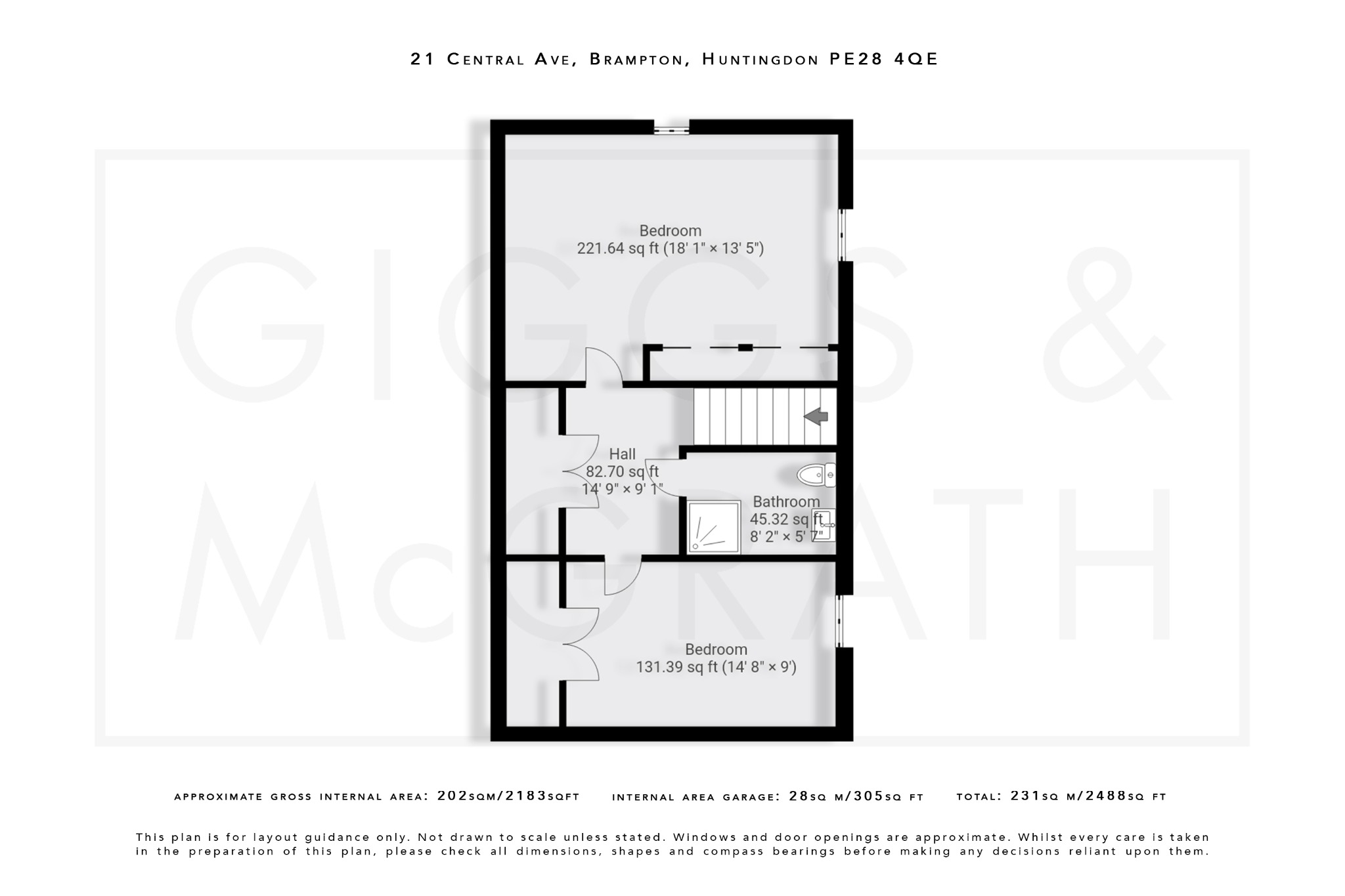 5 bed detached house for sale in Central Avenue, Cambridgeshire - Property Floorplan