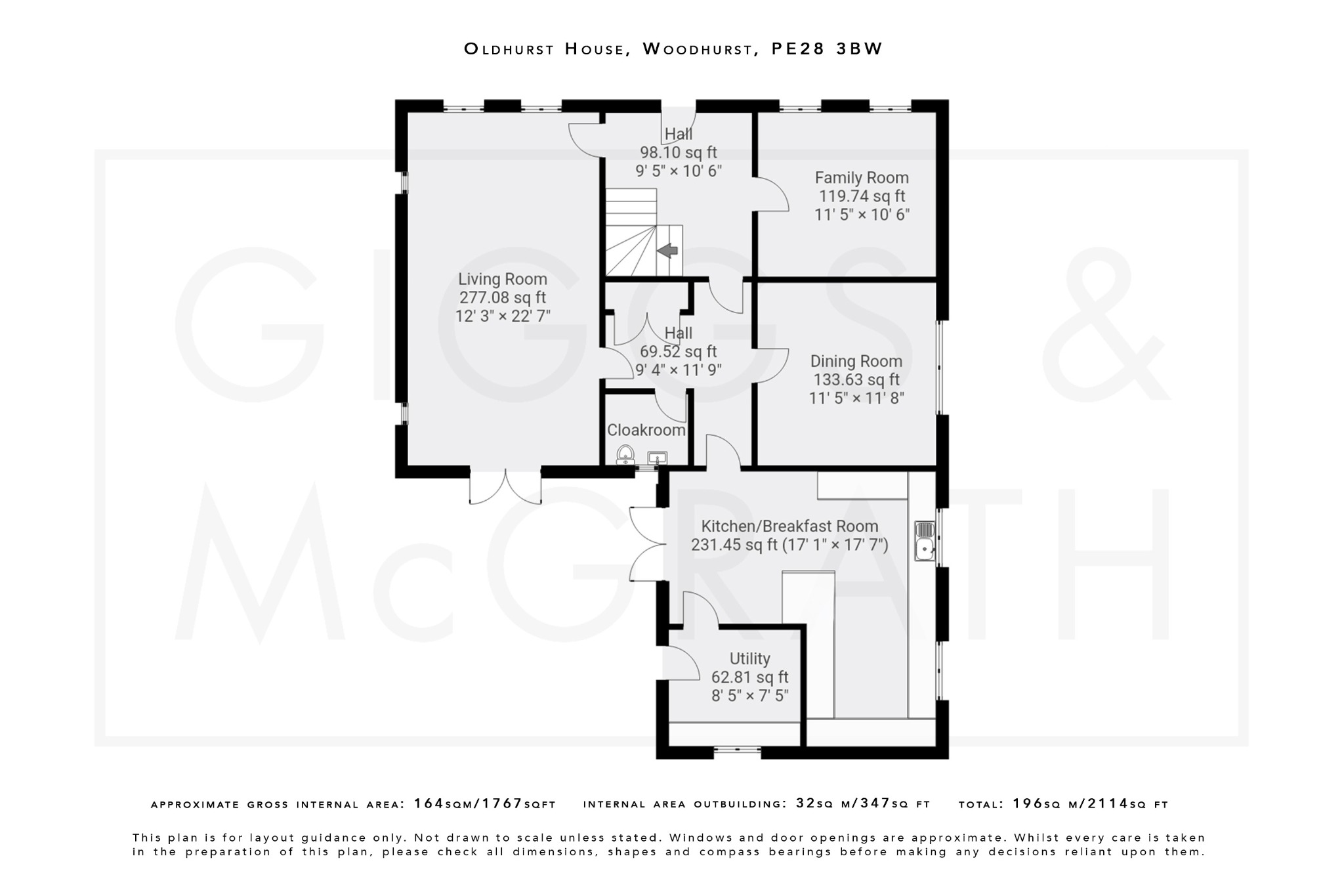 4 bed detached house for sale in South Street, Huntingdon - Property Floorplan