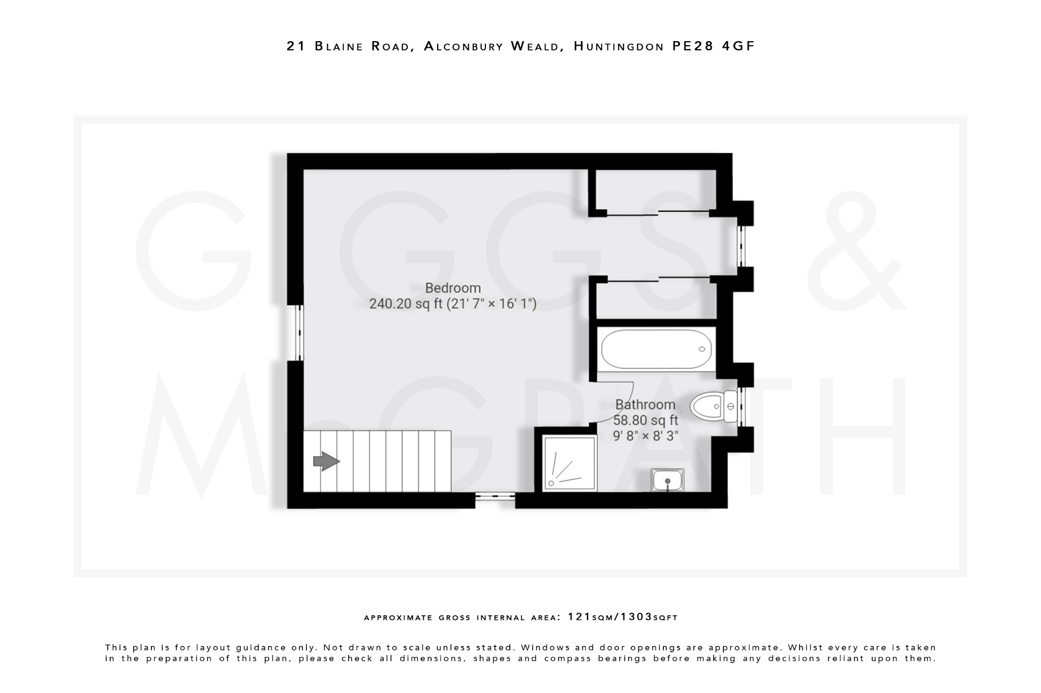 3 bed town house for sale in Blaine Road, Cambridgeshire - Property Floorplan