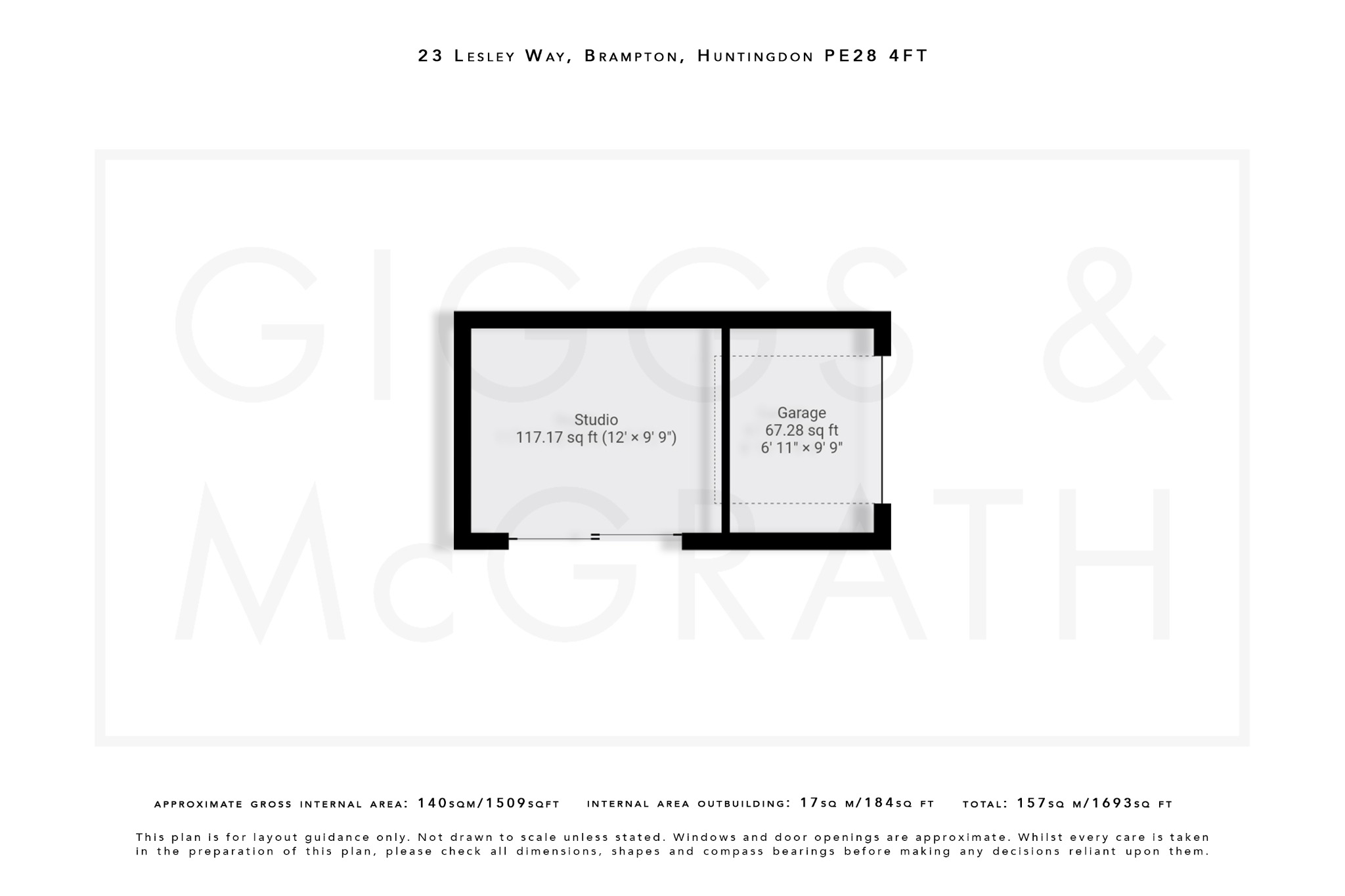 4 bed detached house for sale in Lesley Way, Cambridgeshire - Property Floorplan