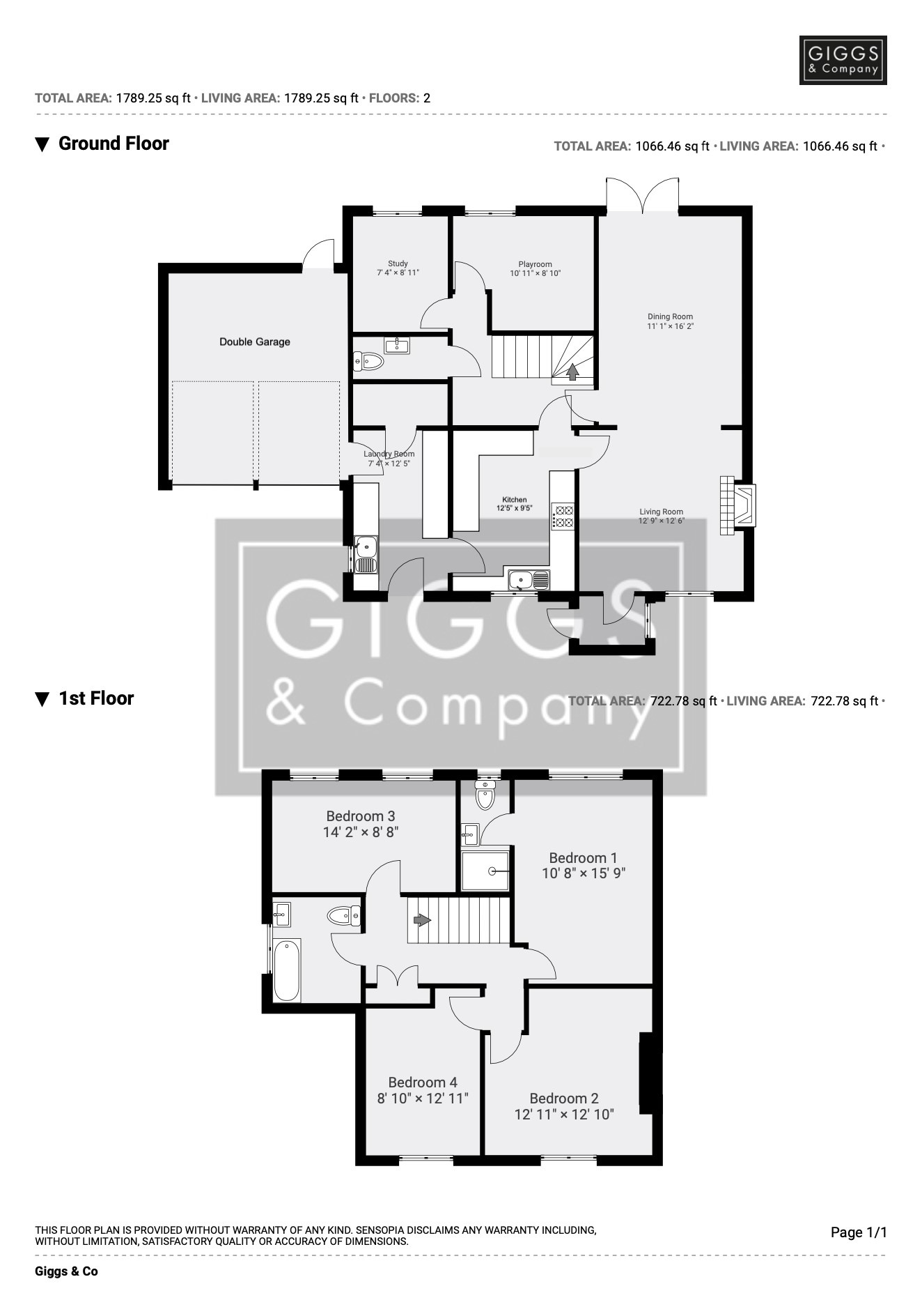4 bed detached house for sale in Lowndes Drove, St. Ives - Property Floorplan