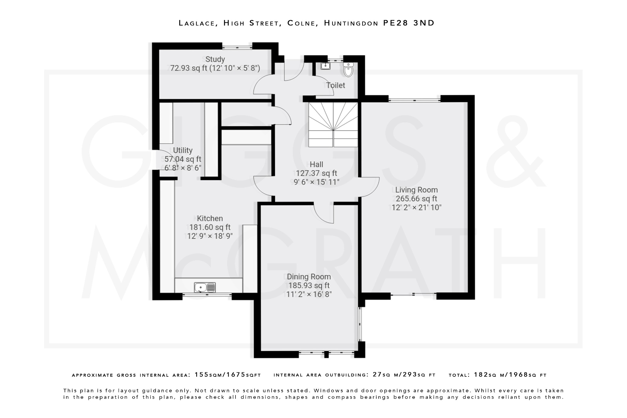 4 bed detached house for sale in High Street, Huntingdon - Property Floorplan