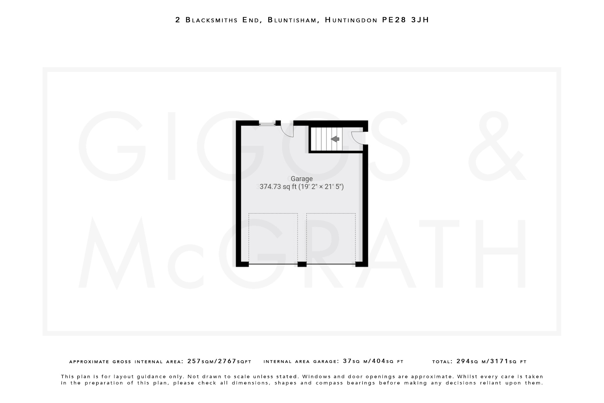 4 bed detached house for sale in Blacksmiths End, Cambridgeshire - Property Floorplan