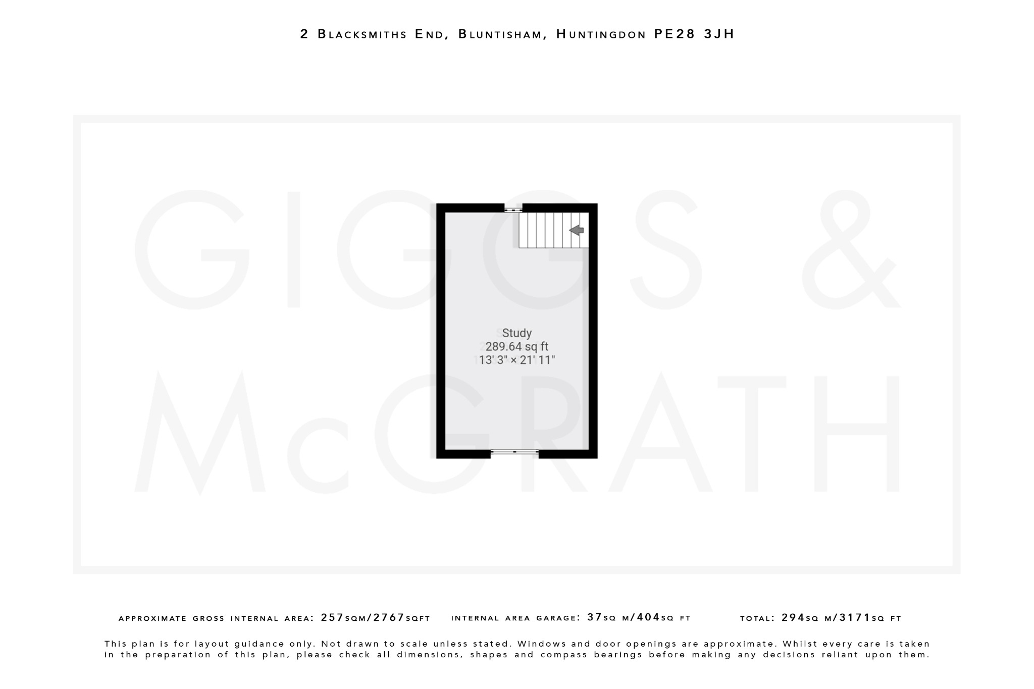 4 bed detached house for sale in Blacksmiths End, Cambridgeshire - Property Floorplan