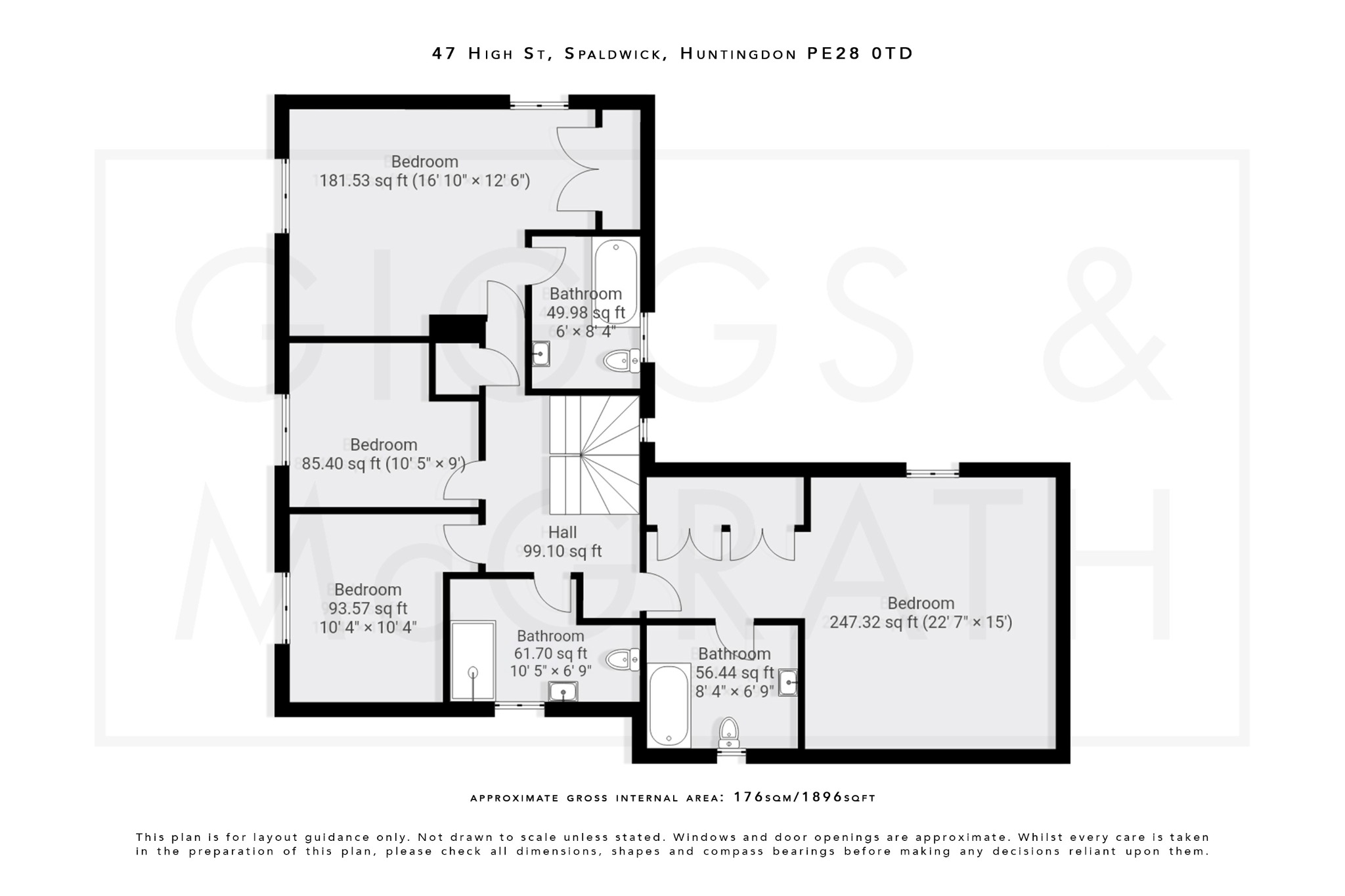 4 bed detached house for sale in High Street, Cambridgeshire - Property Floorplan