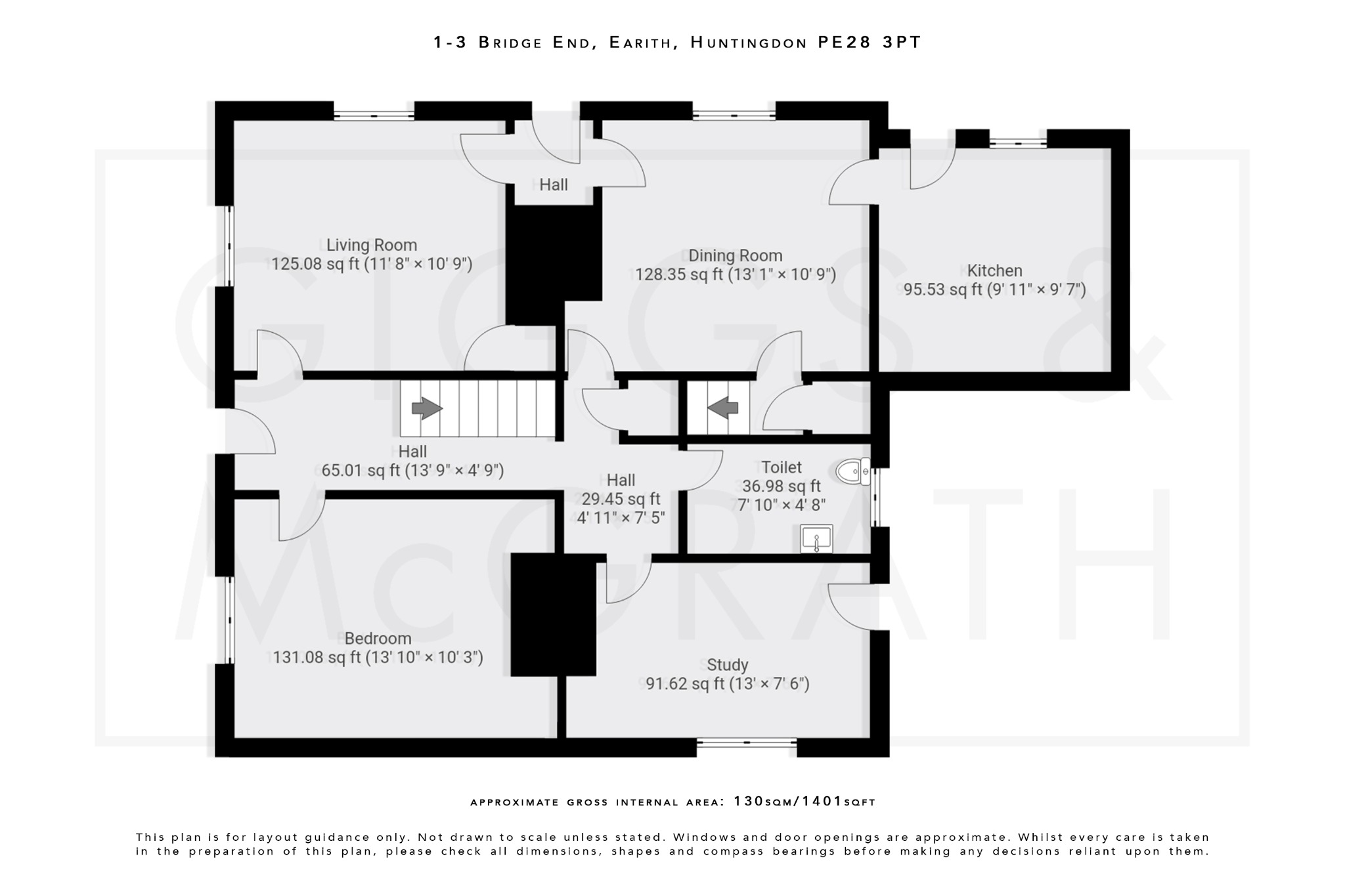 5 bed detached house for sale in Bridge End, Cambridgeshire - Property Floorplan