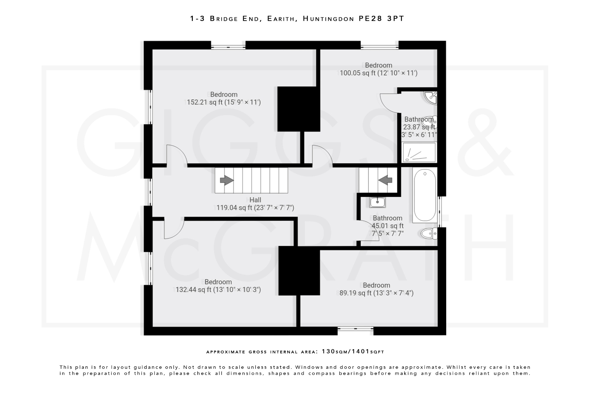 5 bed detached house for sale in Bridge End, Cambridgeshire - Property Floorplan