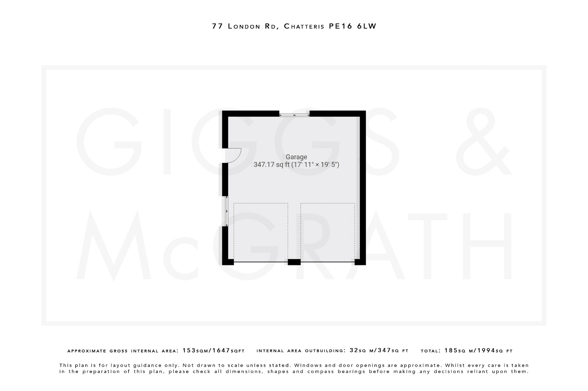 4 bed detached house for sale in London Road, Chatteris - Property Floorplan