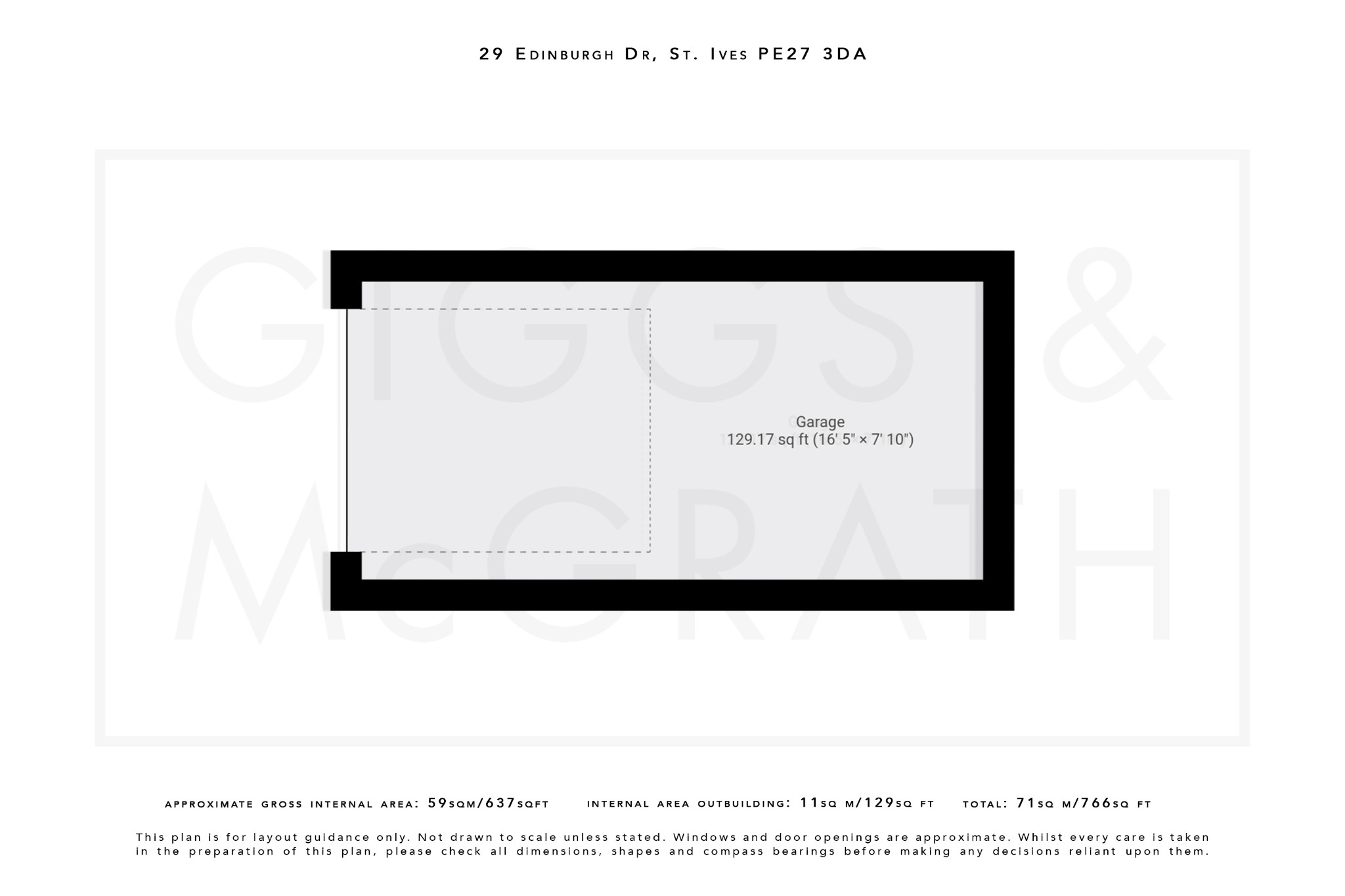 3 bed terraced house for sale in Edinburgh Drive, St Ives - Property Floorplan