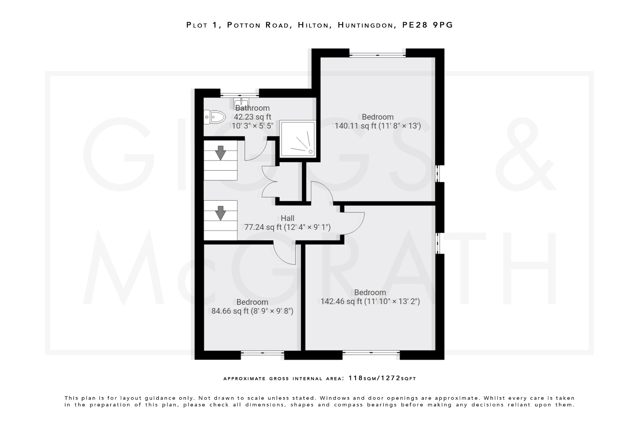 4 bed detached house for sale in Potton Road, Huntingdon - Property Floorplan