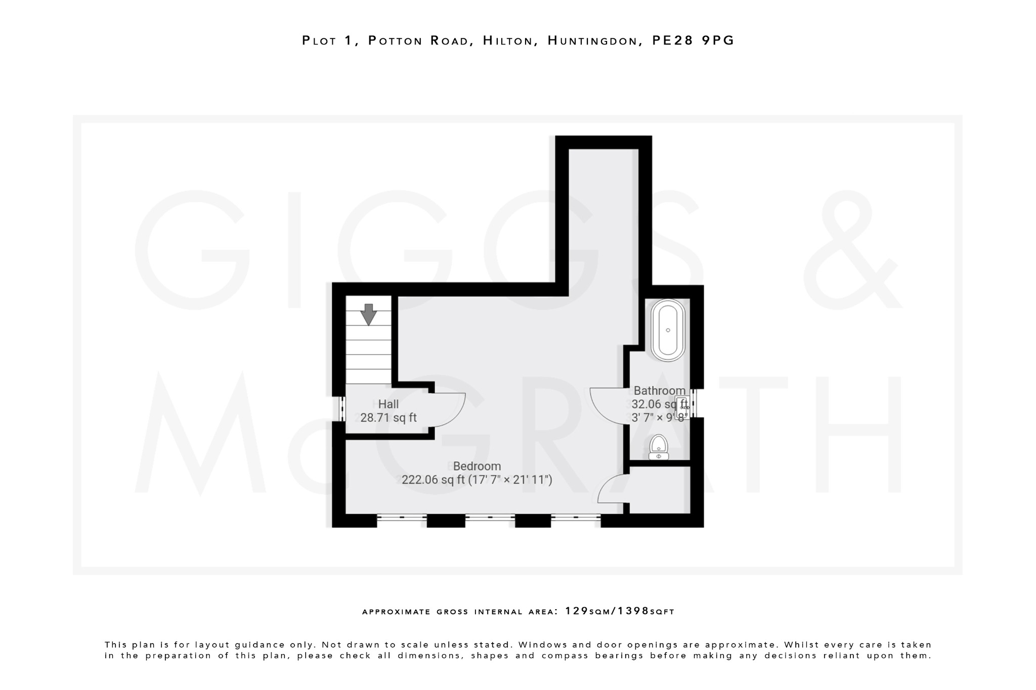 4 bed detached house for sale in Potton Road, Huntingdon - Property Floorplan