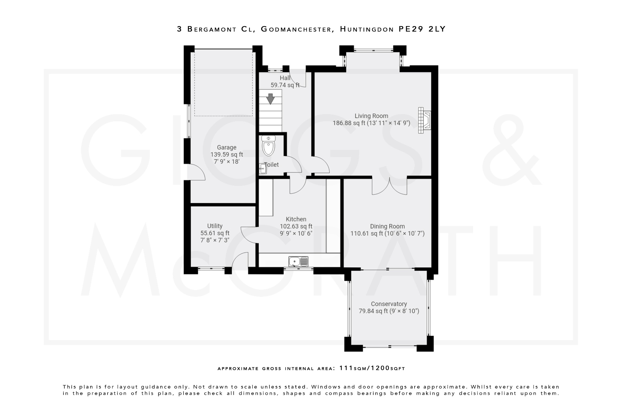 4 bed detached house for sale in Bergamont Close, Cambridgeshire - Property Floorplan