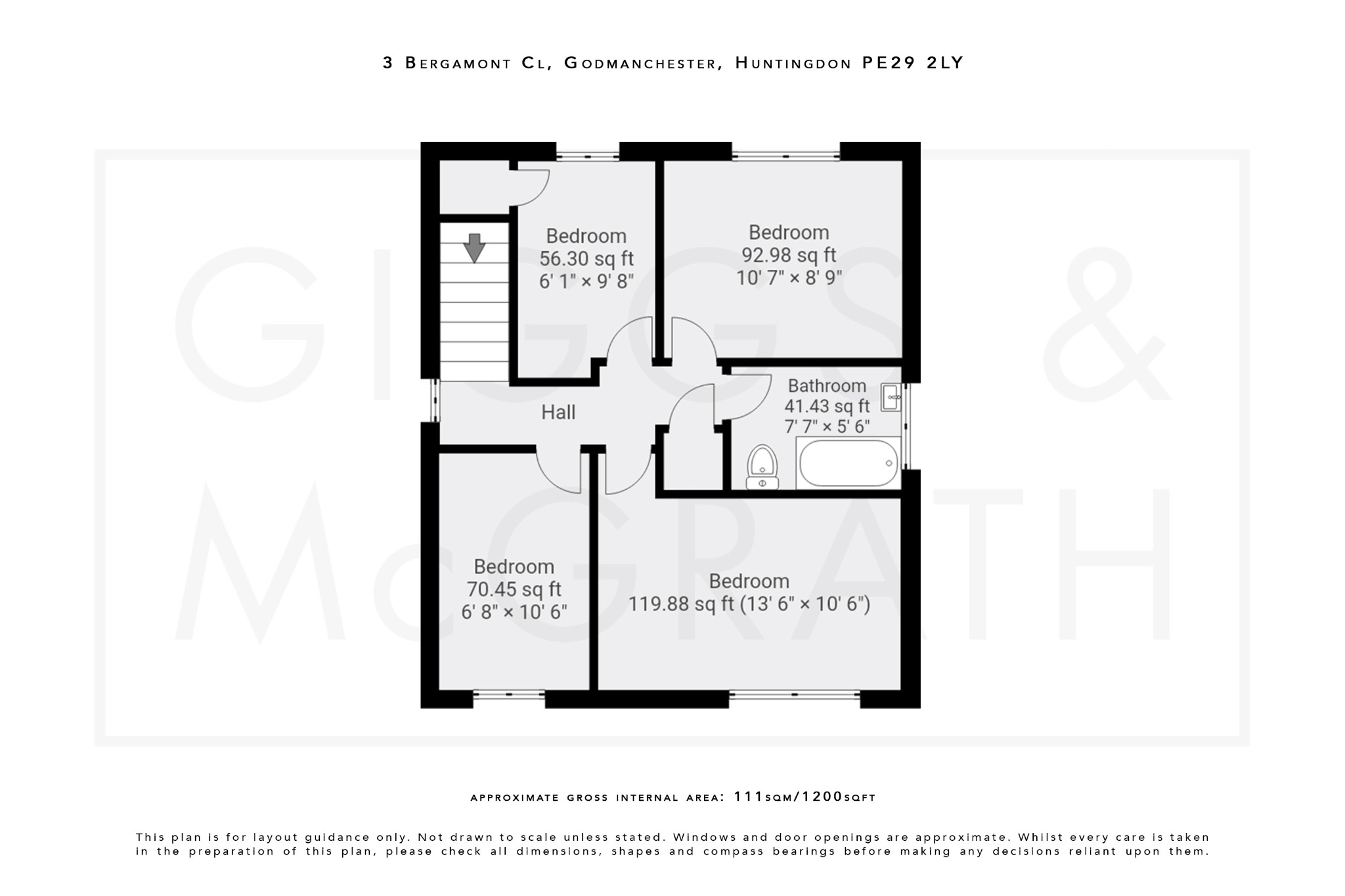 4 bed detached house for sale in Bergamont Close, Cambridgeshire - Property Floorplan