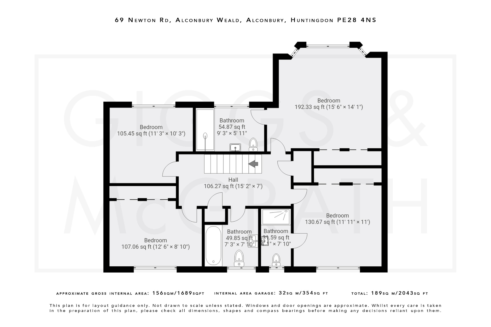 4 bed detached house for sale in Newton Road, Cambridgeshire - Property Floorplan