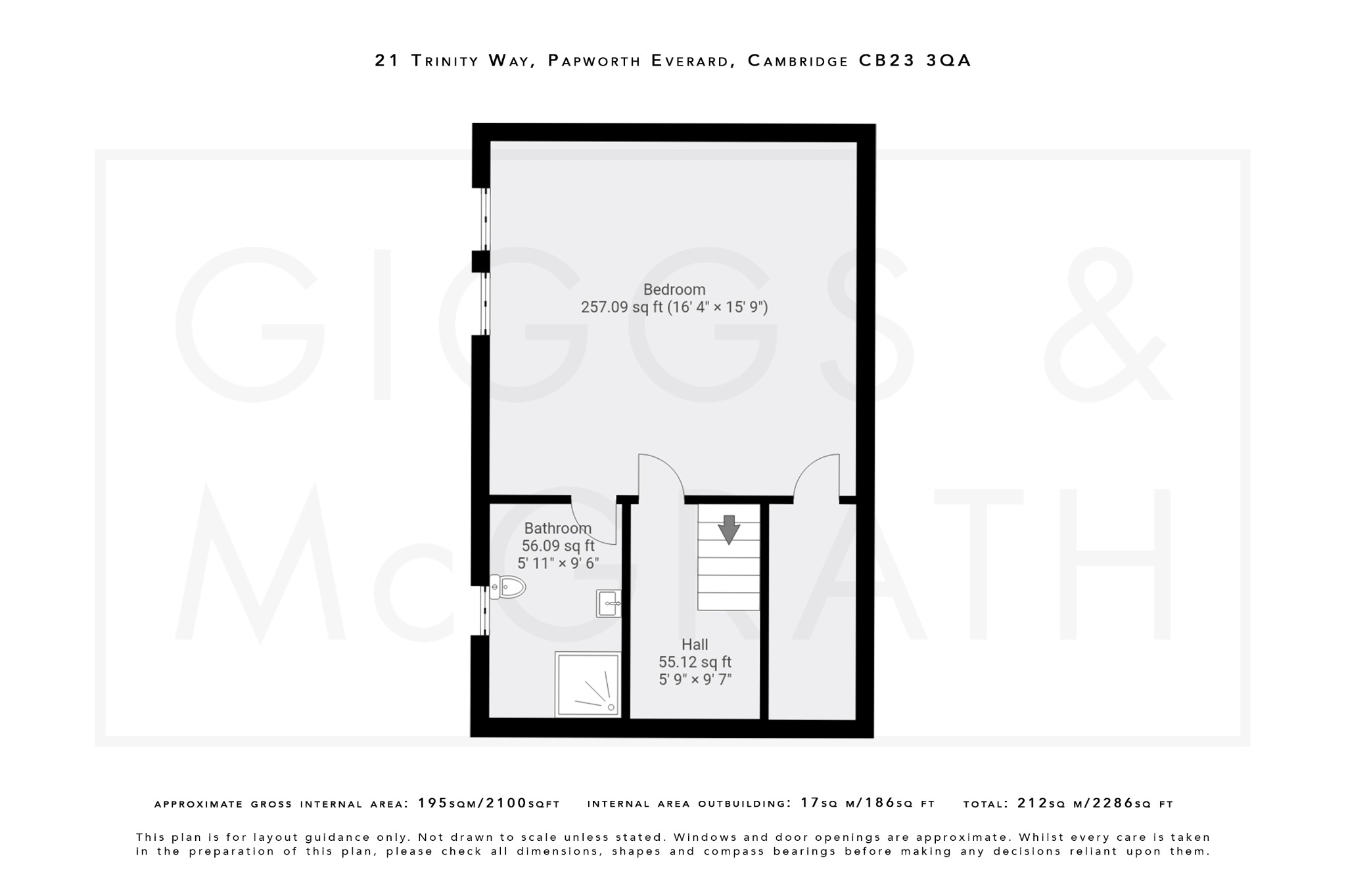 5 bed detached house for sale in Trinity Way, Cambridgeshire - Property Floorplan