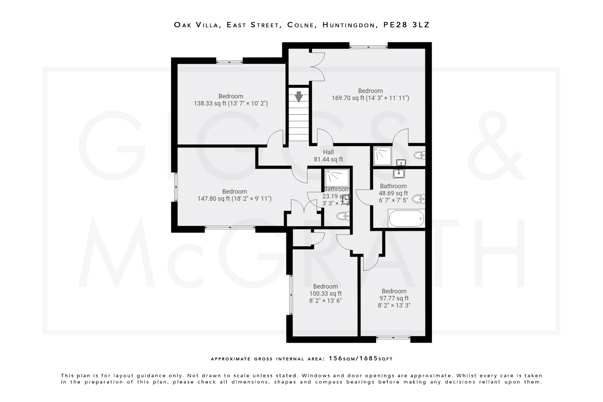 5 bed semi-detached house for sale in East Street, Huntingdon - Property Floorplan