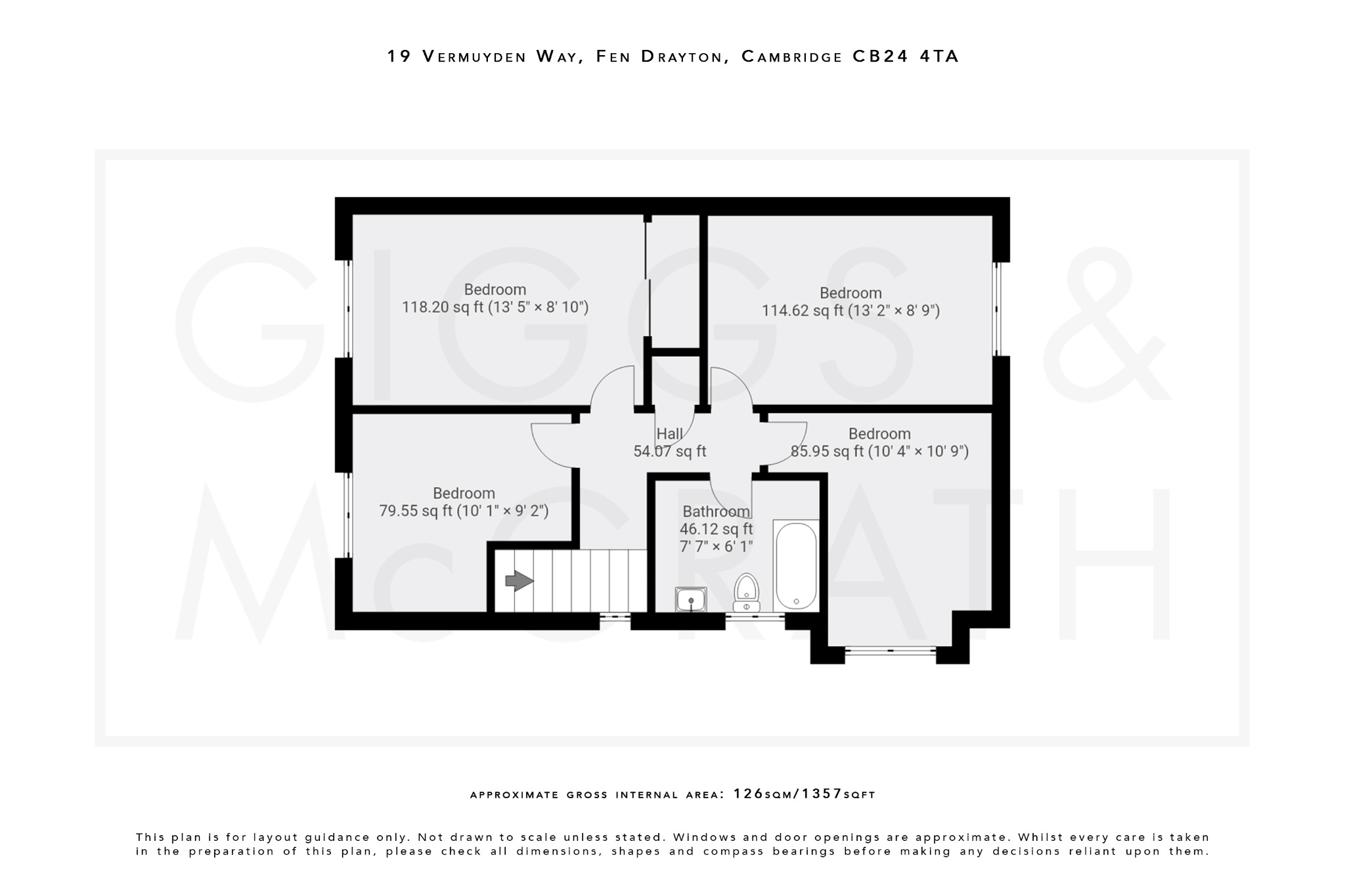 4 bed detached house for sale in Vermuyden Way, Cambridgeshire - Property Floorplan