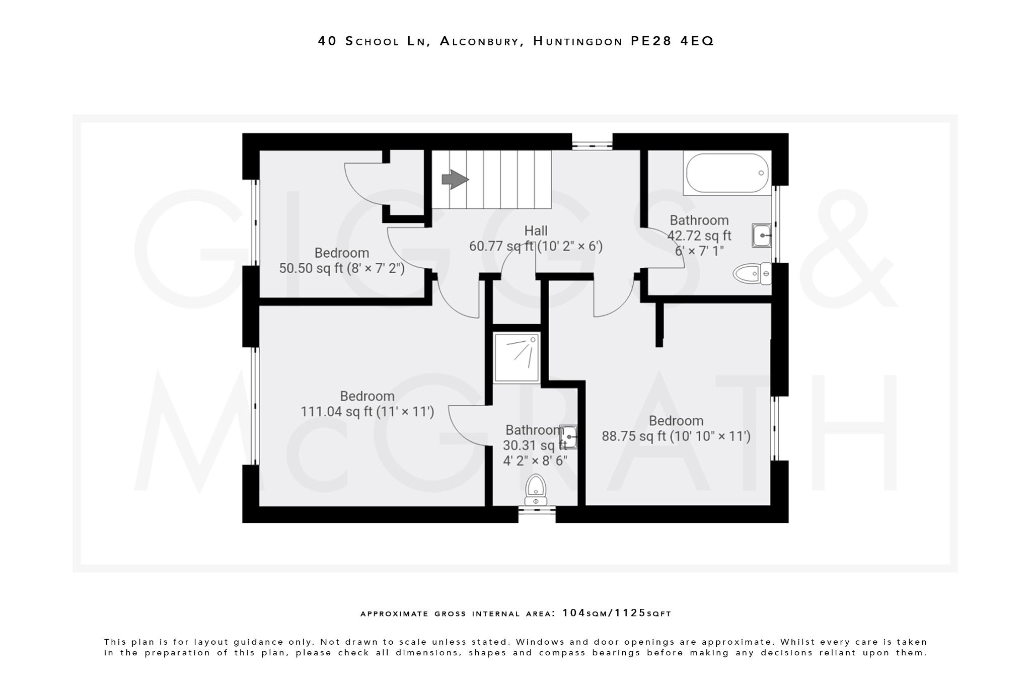 4 bed link detached house for sale in School Lane, Huntingdon - Property Floorplan