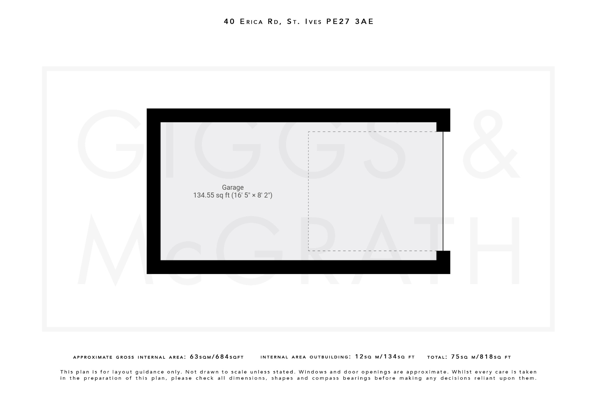 3 bed semi-detached house for sale in Erica Road, St Ives - Property Floorplan