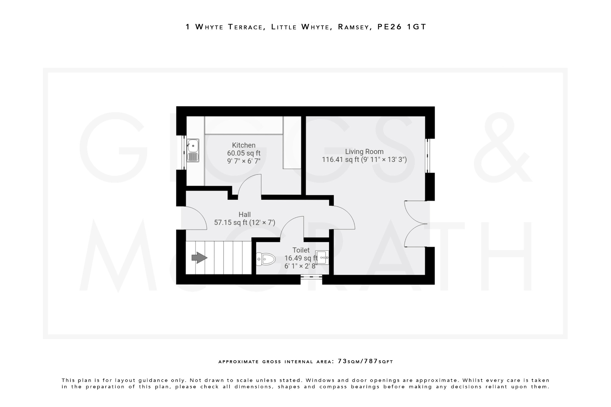 4 bed semi-detached house for sale in Little Whyte, Huntingdon - Property Floorplan