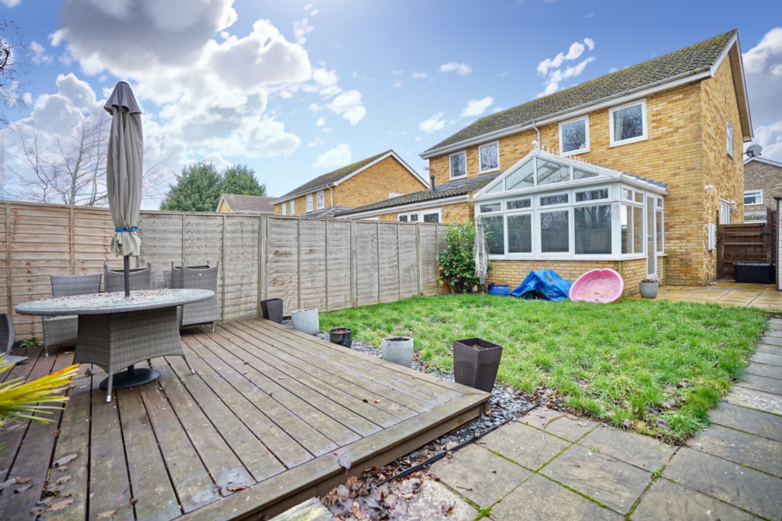 3 bed semi-detached house for sale in Russett Avenue, St. Ives  - Property Image 1